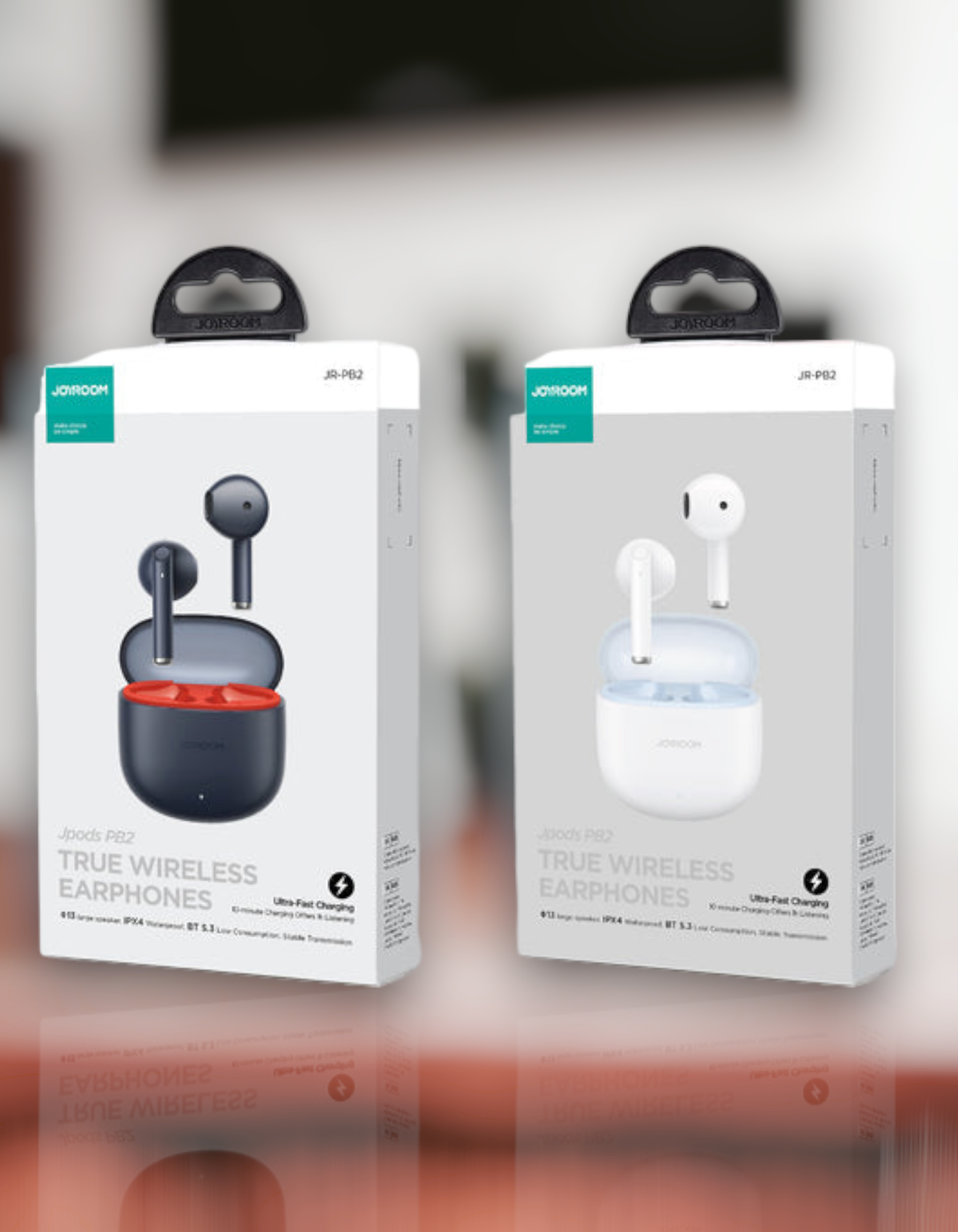 JOYROOM JPods Series JR-PB2: Earbuds, Earphone  Stylish, Long Lasting Battery