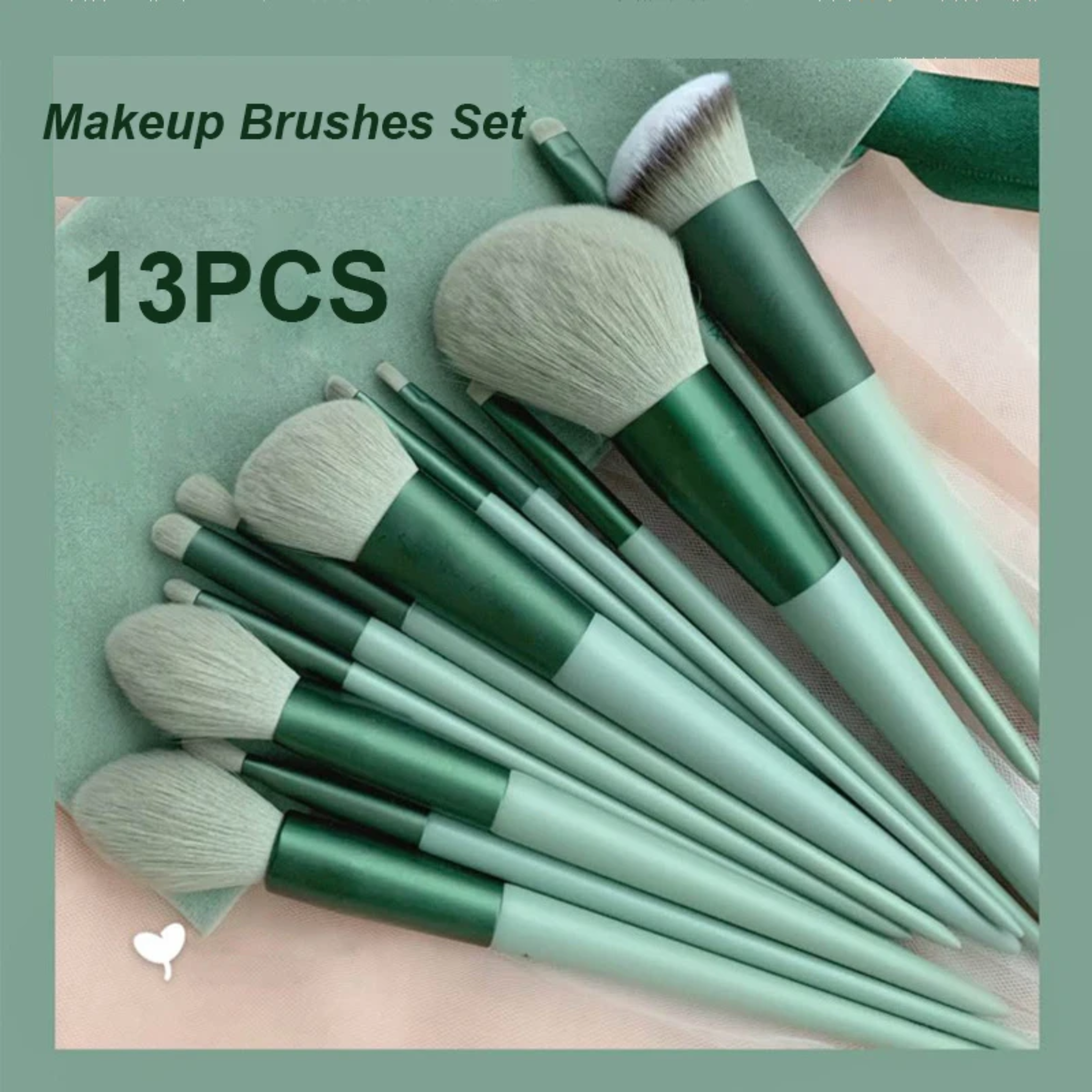 13 PCS Makeup Brushes Set Eye Shadow Foundation Women Cosmetic Brush Beauty Soft Make Up Tools