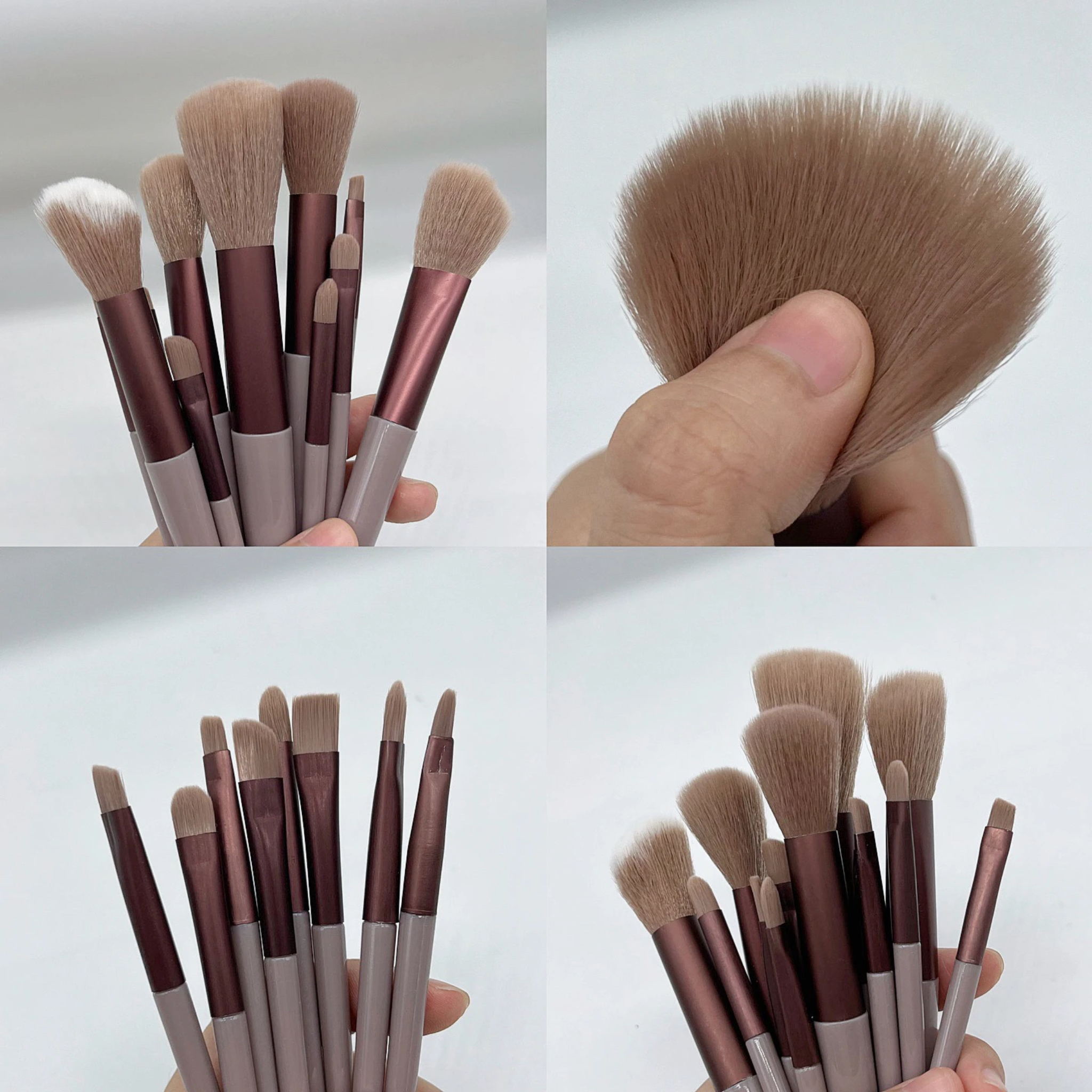 13 PCS makeup brush set, eye shadow brush, foundation brush, blush brush, cosmetic brush, beauty tools