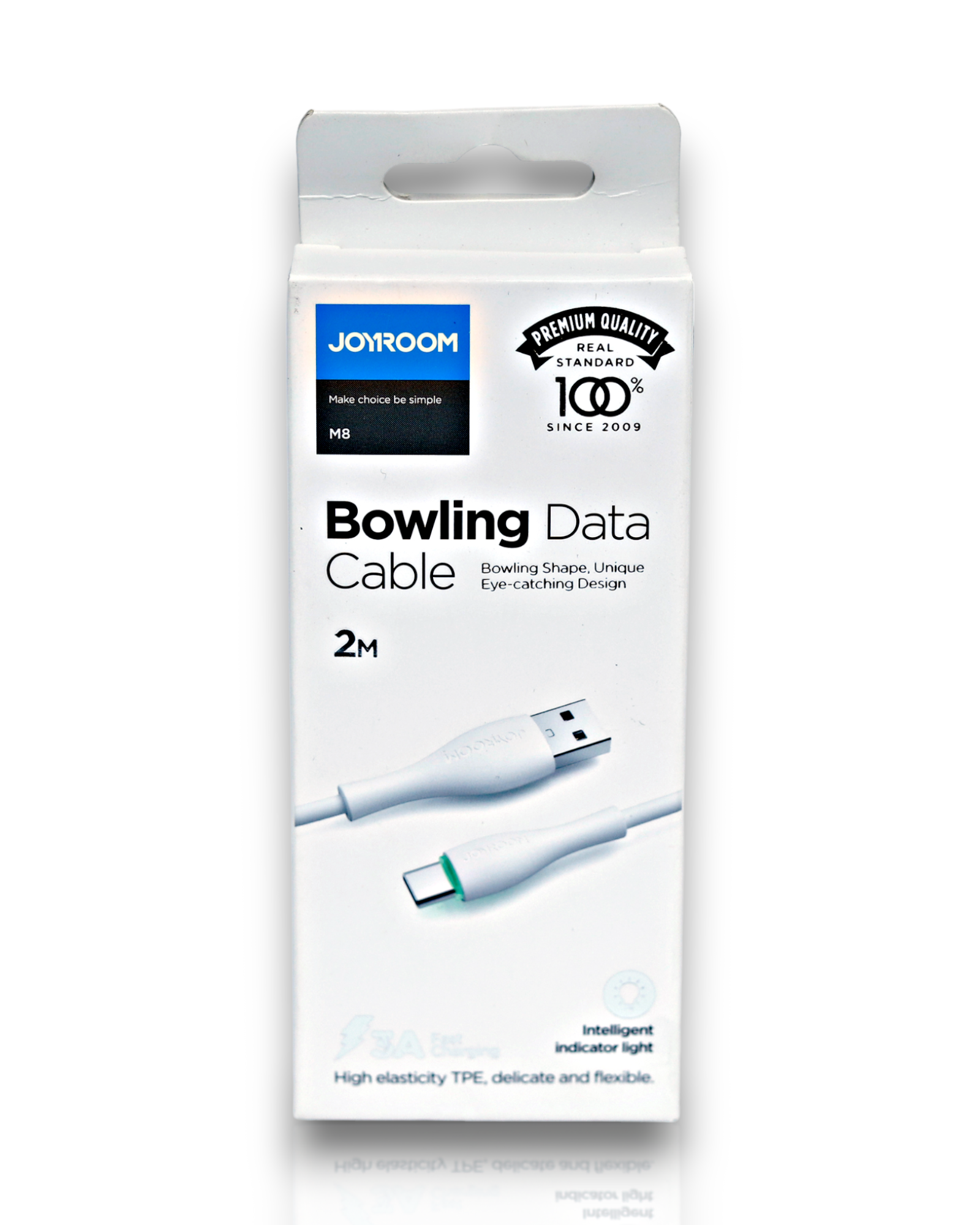 Joyroom Bowling Data Cable M8 USB-C 3A: Fast Charging & Stylish Design