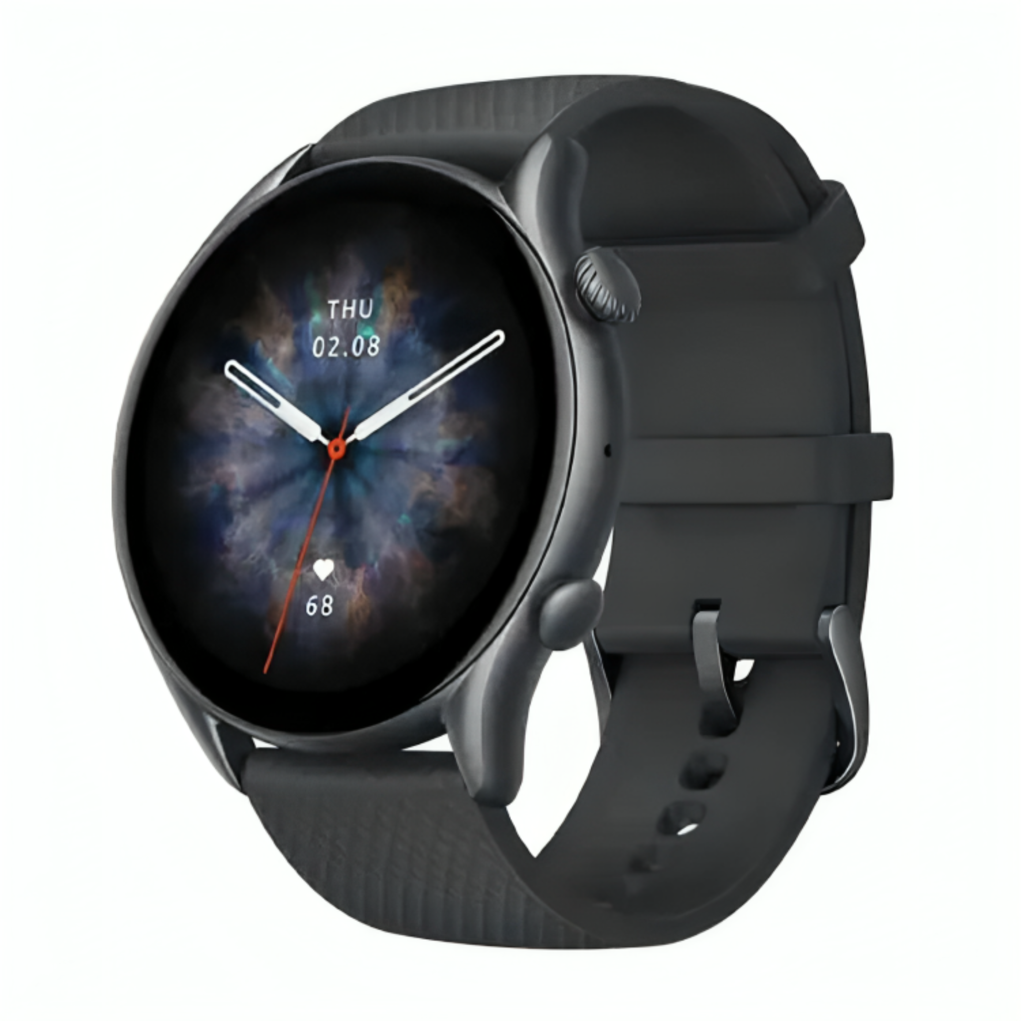 Amazfit GTR 3 Pro Smart Watch - Black - Ultra HD AMOLED Display & 12-Day Battery Life