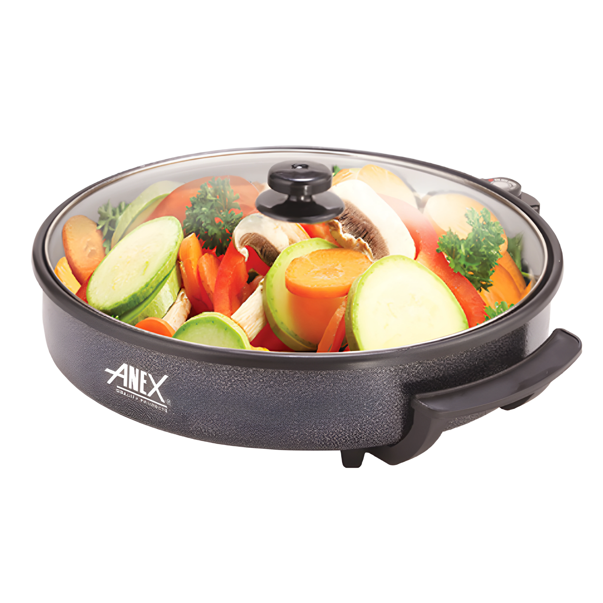 Anex AG-3064 Multipurpose Pizza Pan - Ideal for Cooking, Serving, and Storing