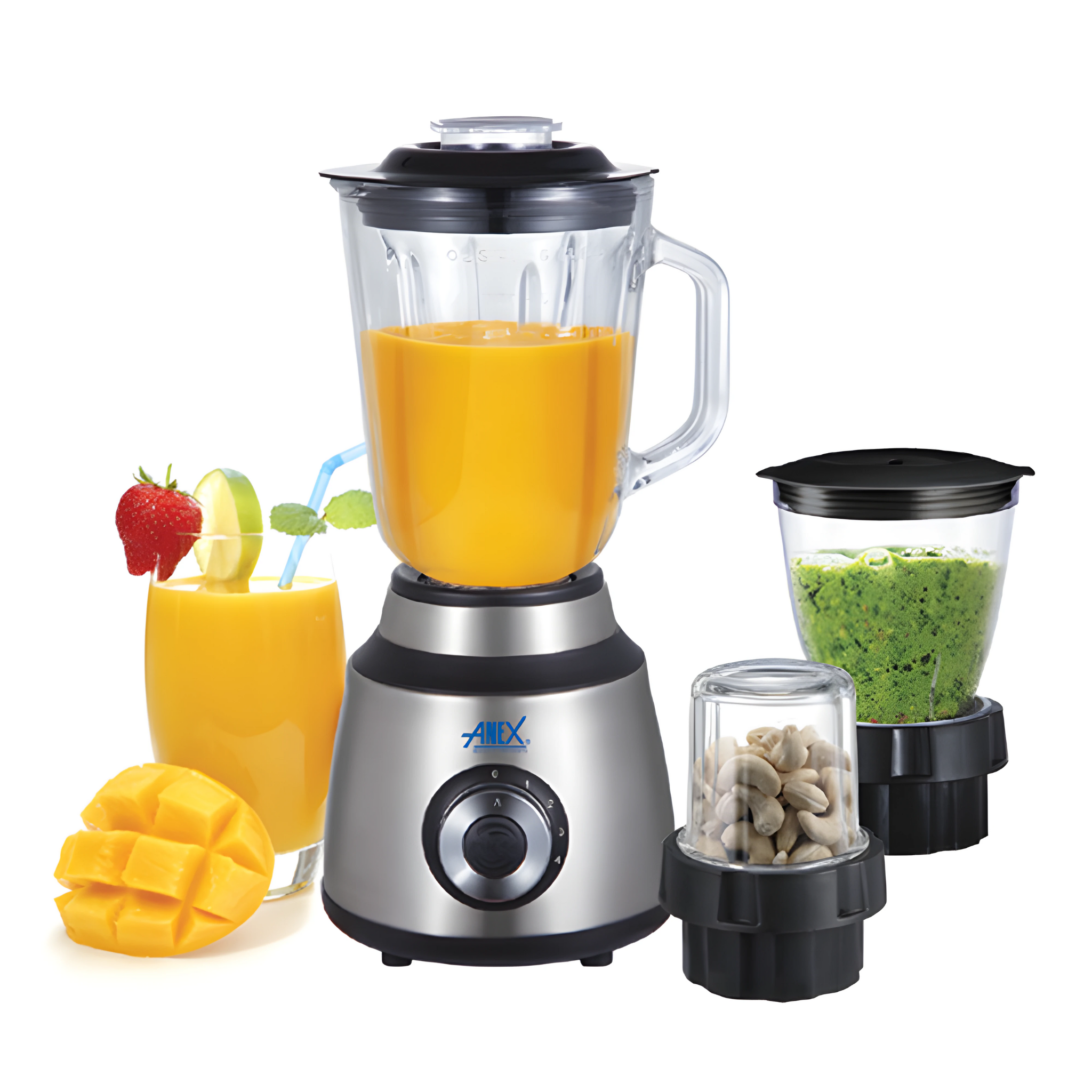 Anex AG-6034 Deluxe 3 in 1 Blender Grinder