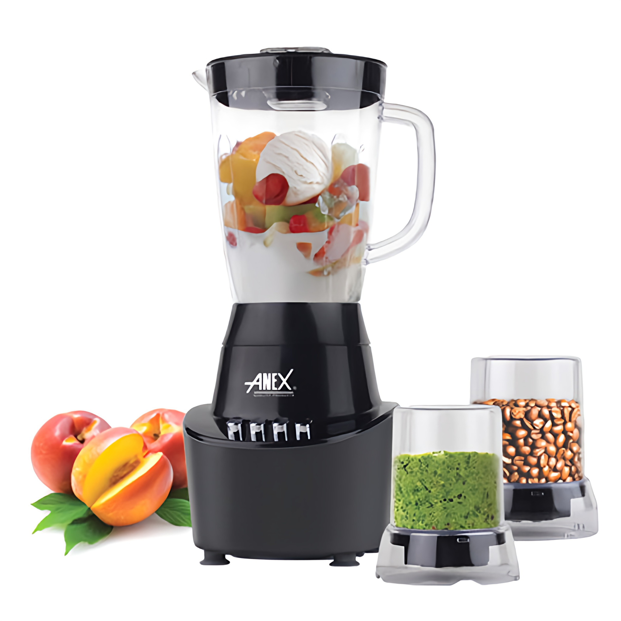 Anex AG-6044 - 3 in 1 Juicer Blender & Grinder