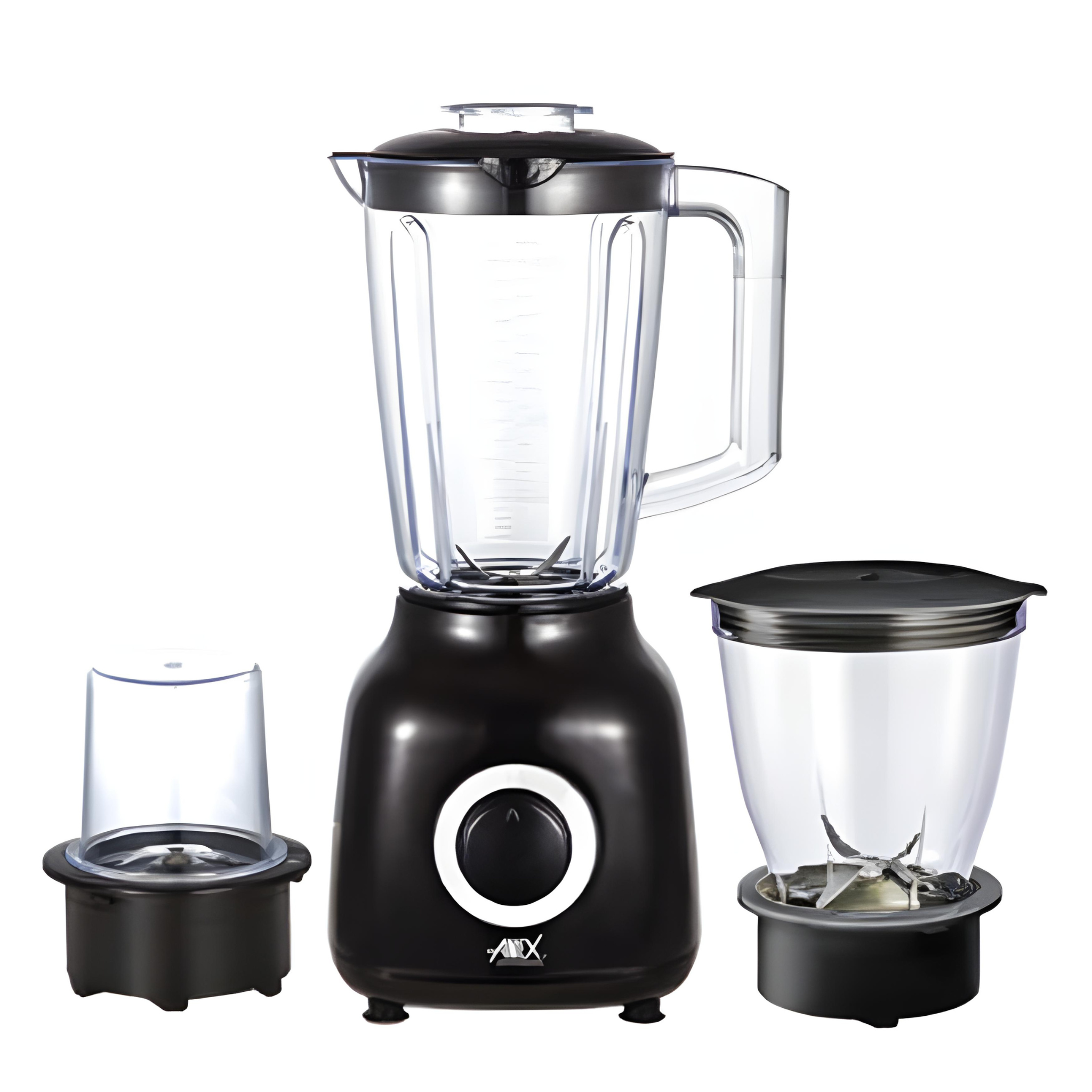 Anex AG-6048 3 in 1 Deluxe Juicer Blender and Grinder