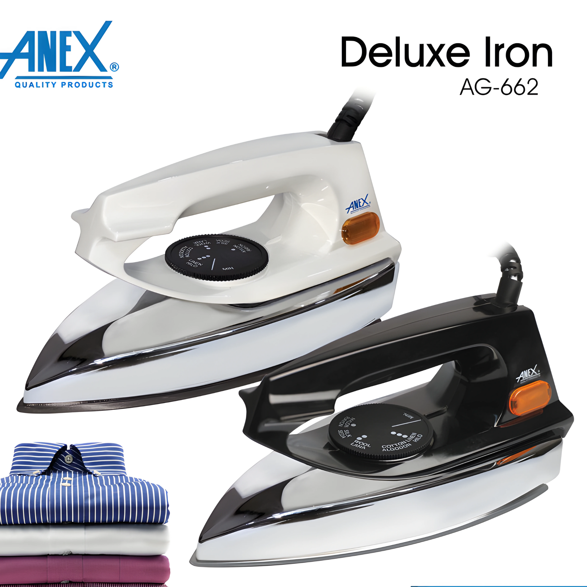 Anex AG-662 Deluxe Dry Iron