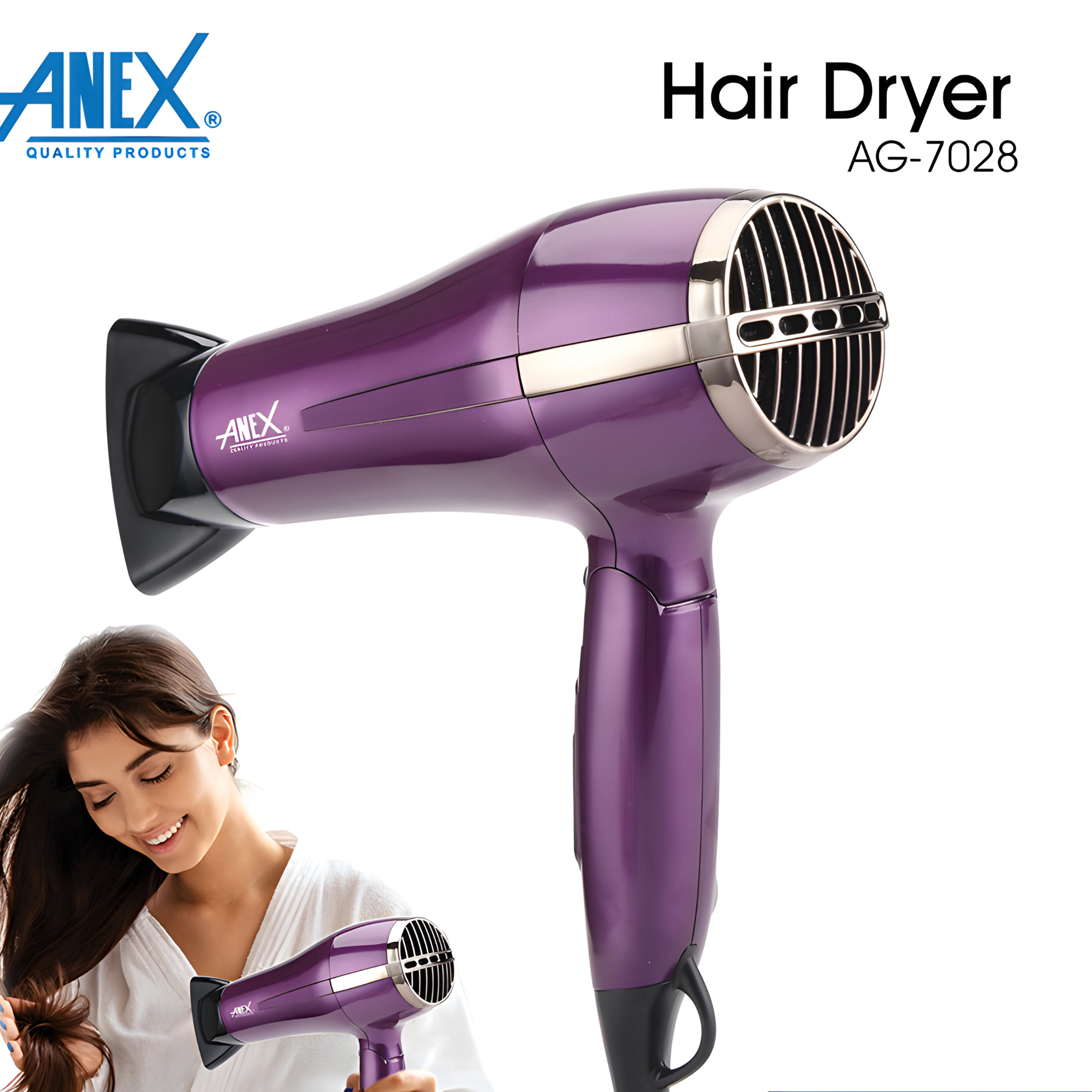 Anex AG-7028 Electric Hair Dryer