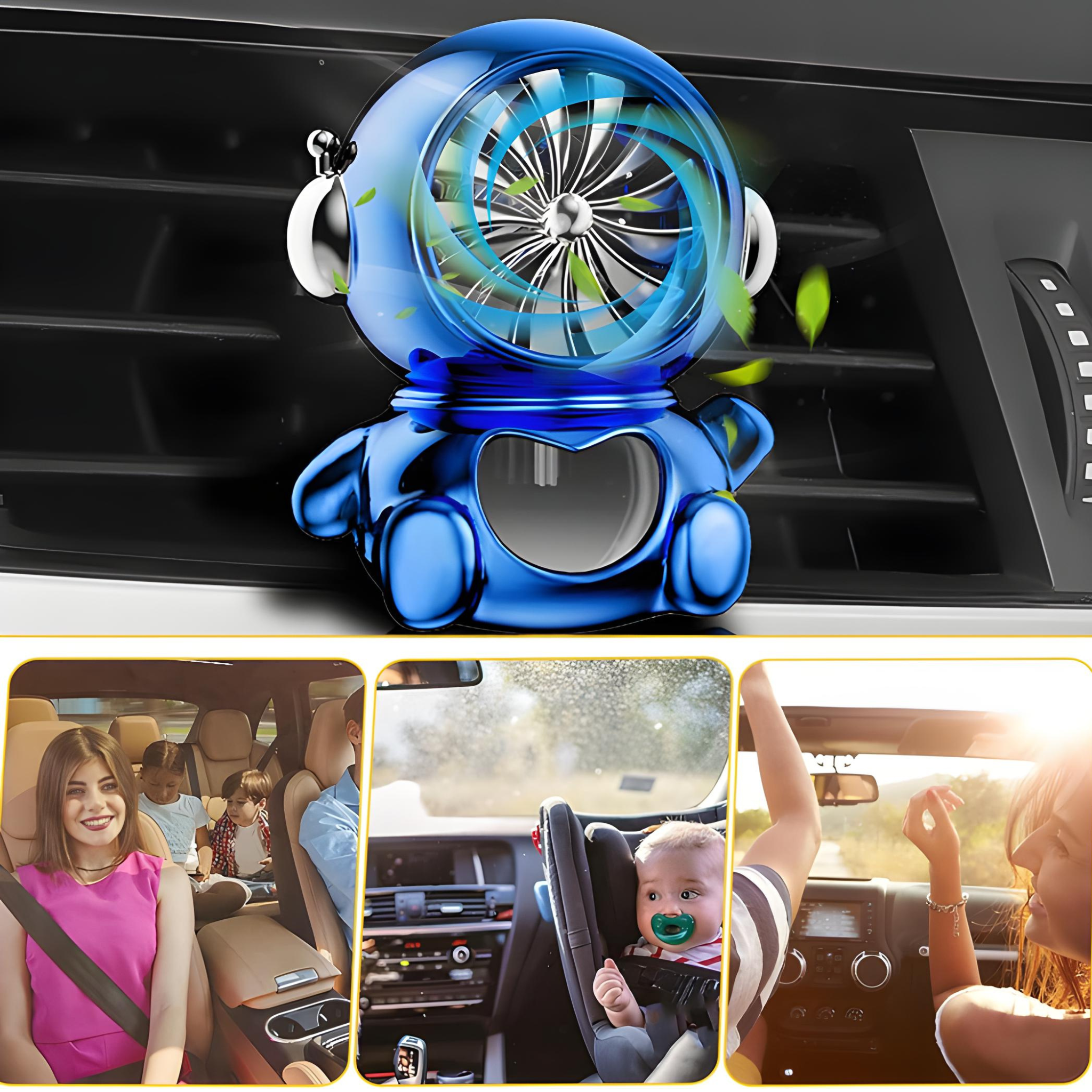 Astronaut-Shaped Car Clips For Vents | Car Fresheners Vent Clips | Car Diffuser Vent Clip