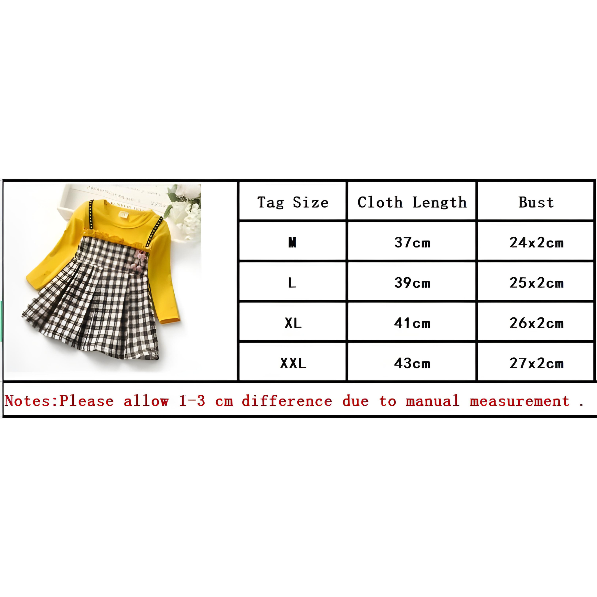 Baby Girls Rivet Plaid Long-Sleeved Dress - Toddler Fake Two-Piece Lace Princess Dress