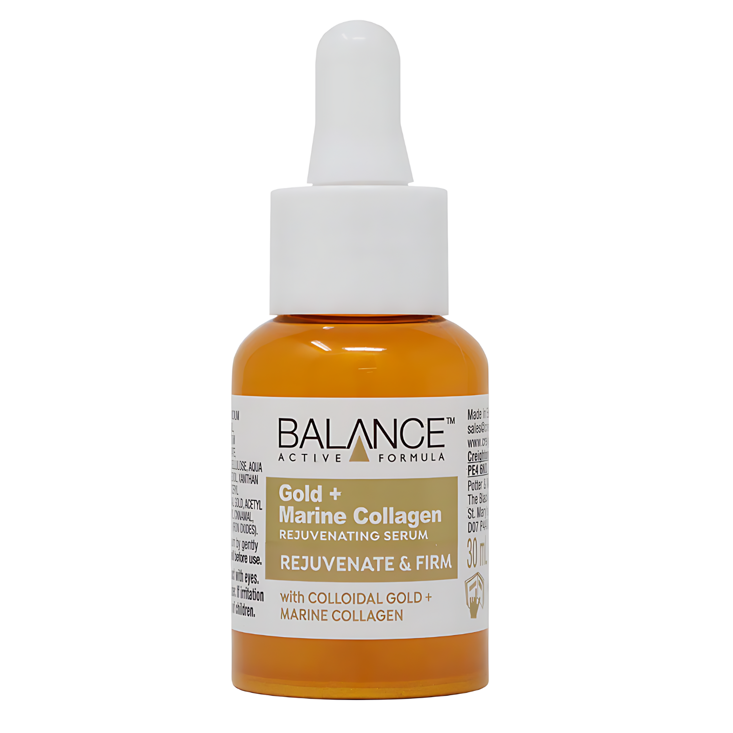 Balance Gold + Marine Collagen Rejuvenate and Firm Serum 30ml