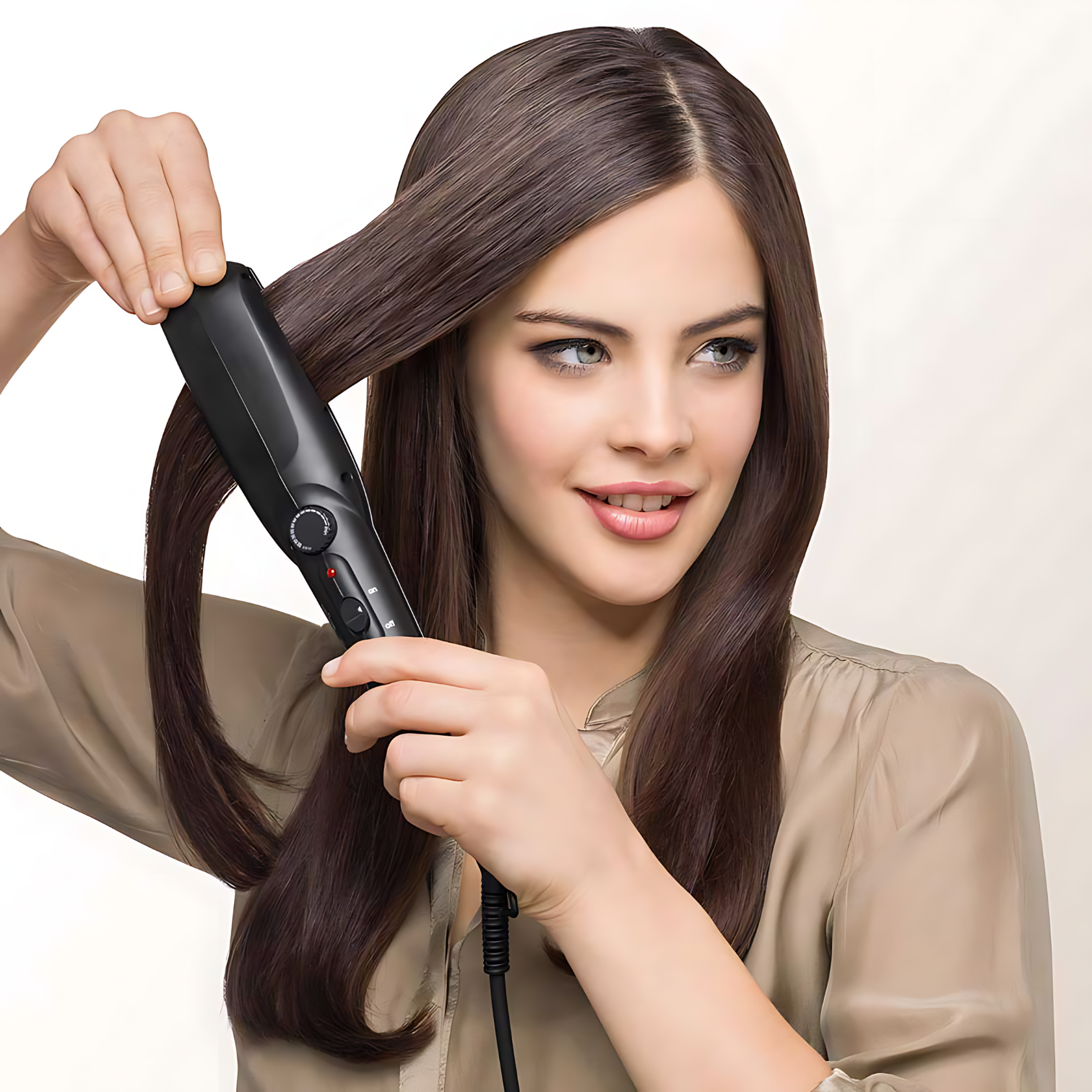 Braun Satin Hair 3 - ST 310 - Hair Straightener with Extra Wide Plates 