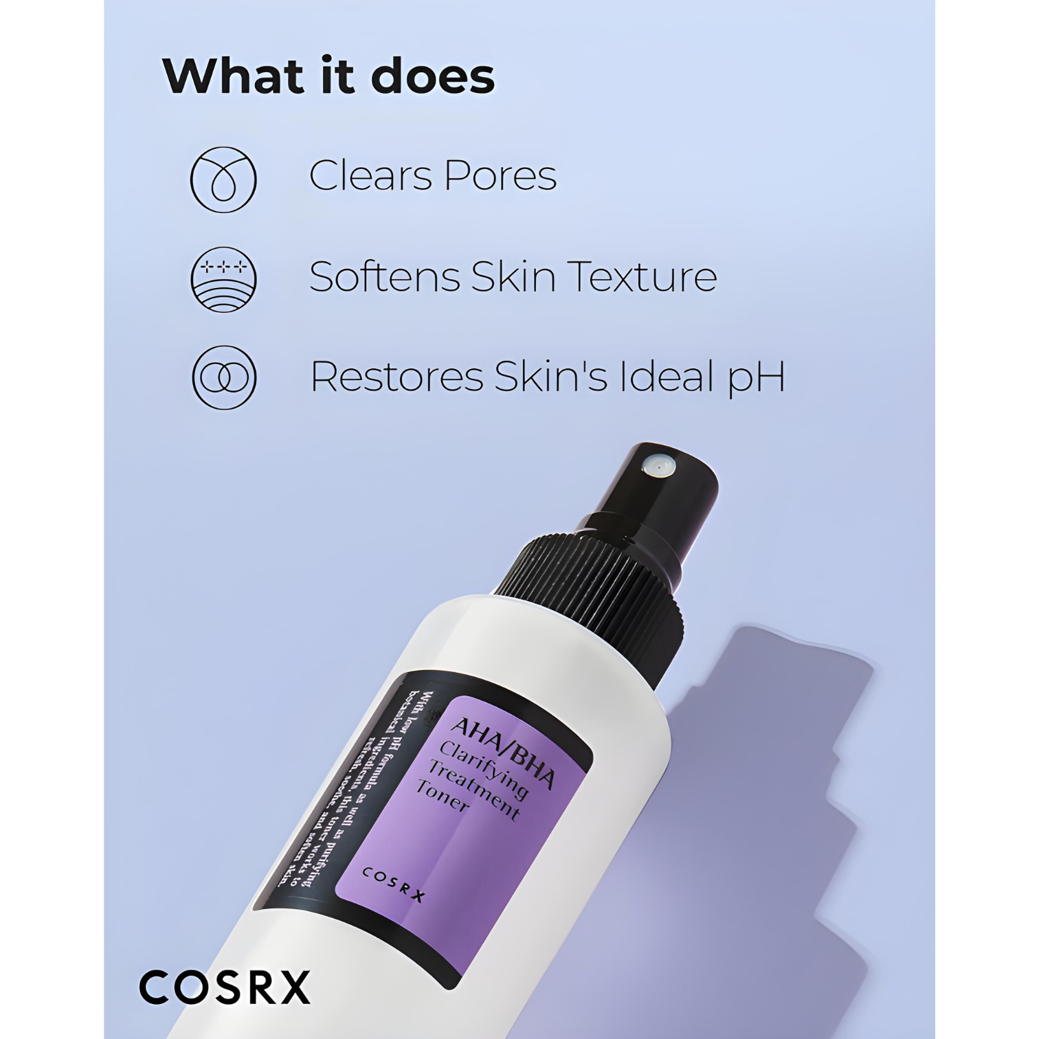 COSRX – AHA BHA Clarifying Treatment Toner 150ml