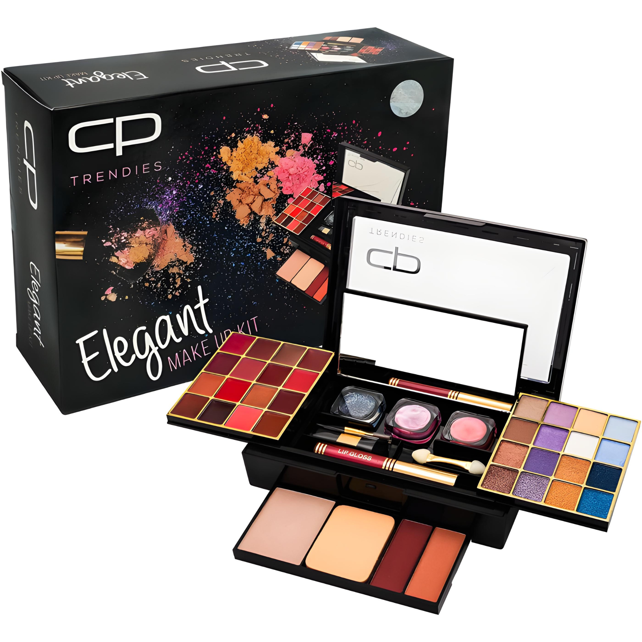 CP Trendies Makeup Kit 82 – ELEGANT - Ultimate Color - Gift Set for Women/Girls | All-in-One Makeup Kit for a Radiant, Elegant Look