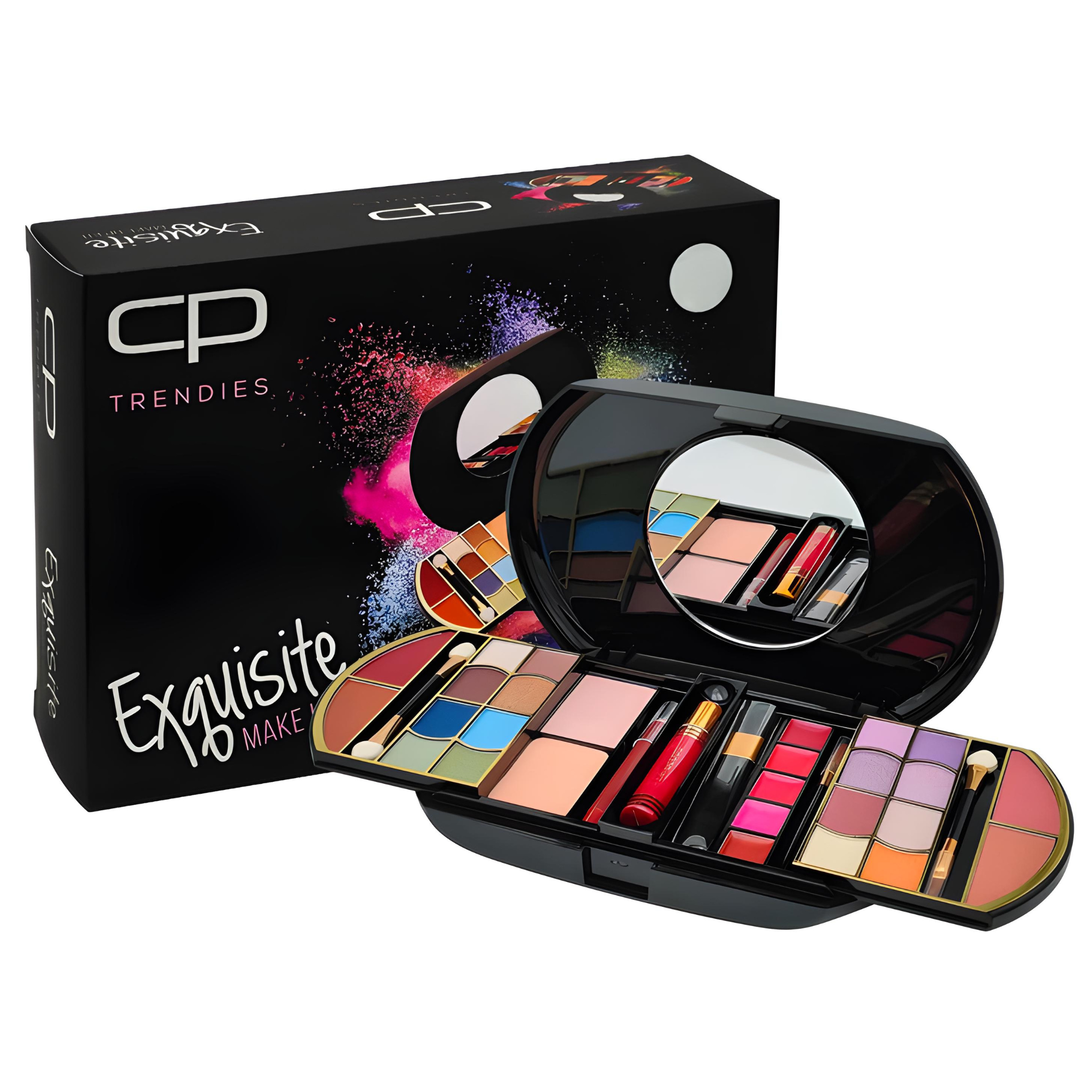 CP Trendies Makeup Kit 85 - EXQUISITE - Ultimate Color - Gift Set for Women/Girls | Comprehensive All-in-One Makeup Kit for a Flawless Look