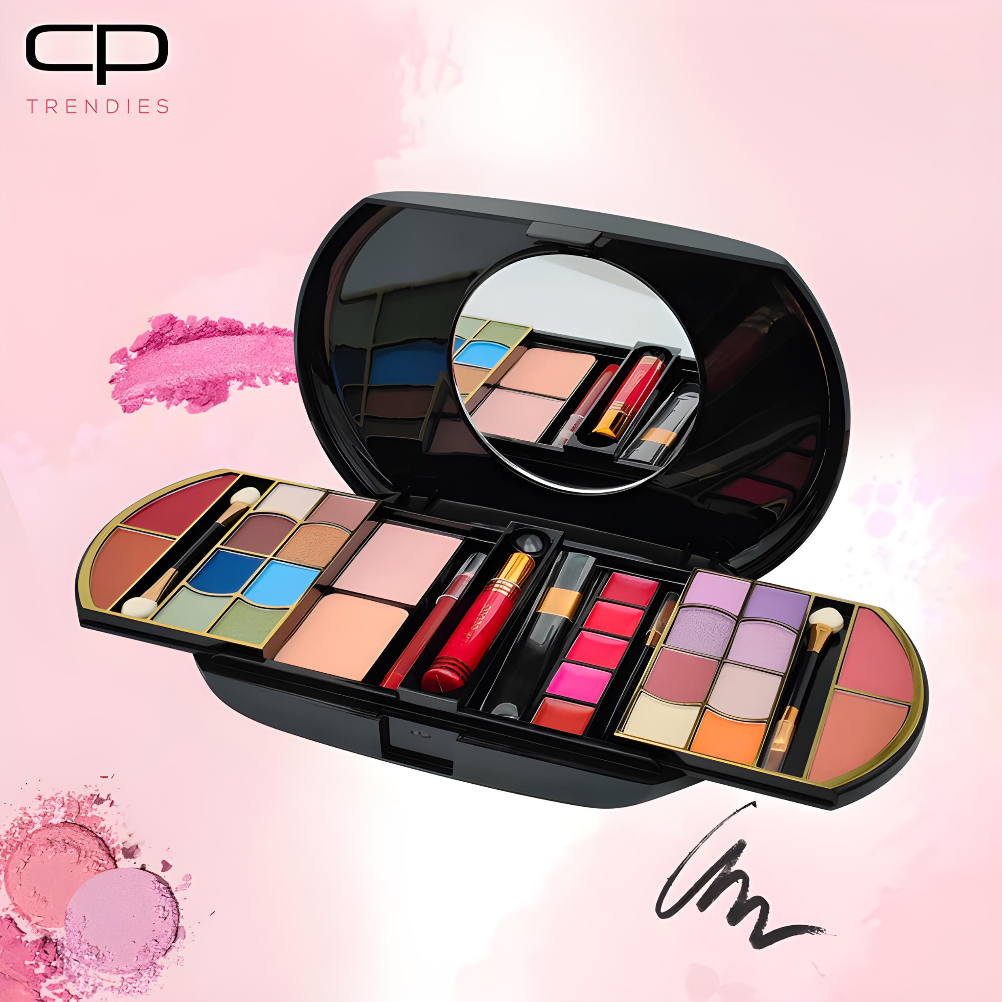 CP Trendies Makeup Kit 85 - EXQUISITE - Ultimate Color - Gift Set for Women/Girls | Comprehensive All-in-One Makeup Kit for a Flawless Look