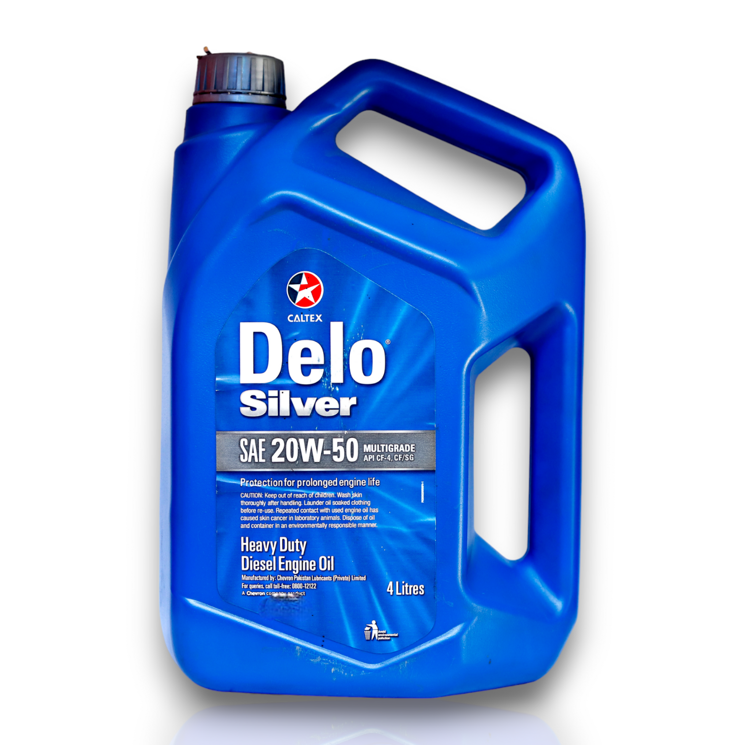 Caltex Delo Silver Mulitgrade SAE 20W-50 Engine Oil 4L