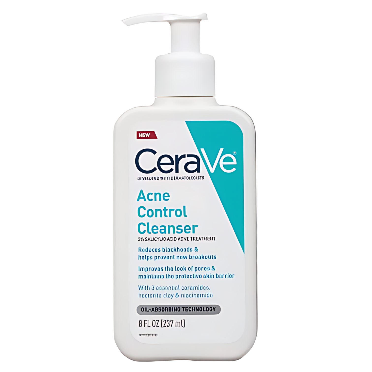 CeraVe Acne Control Cleanser 237ml 2% SALICYLIC ACID ACNE TREATMENT