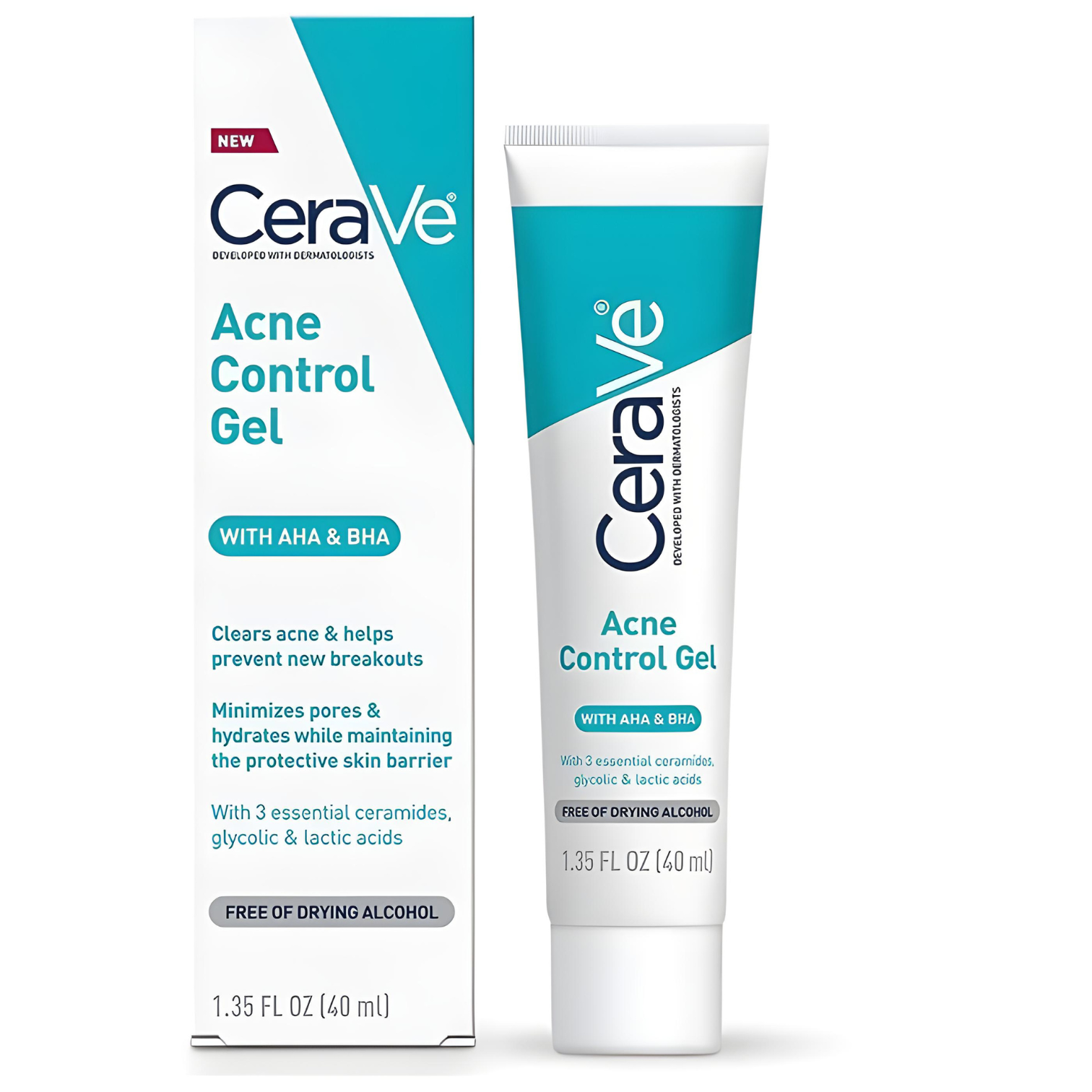 CeraVe Acne Control Gel With AHA & BHA 40ml