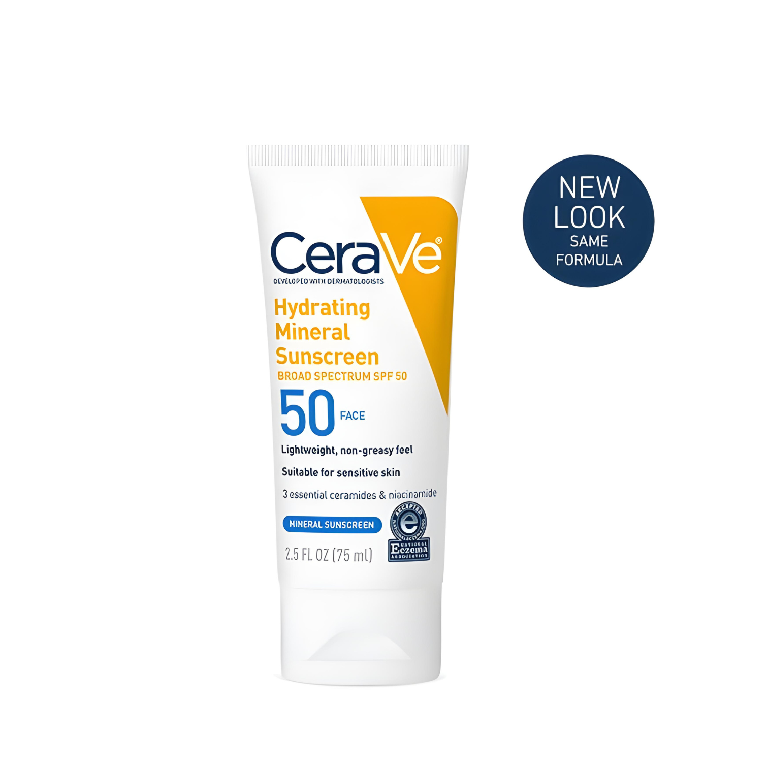 CeraVe Hydrating Mineral Sunscreen SPF 50 Face Lotion