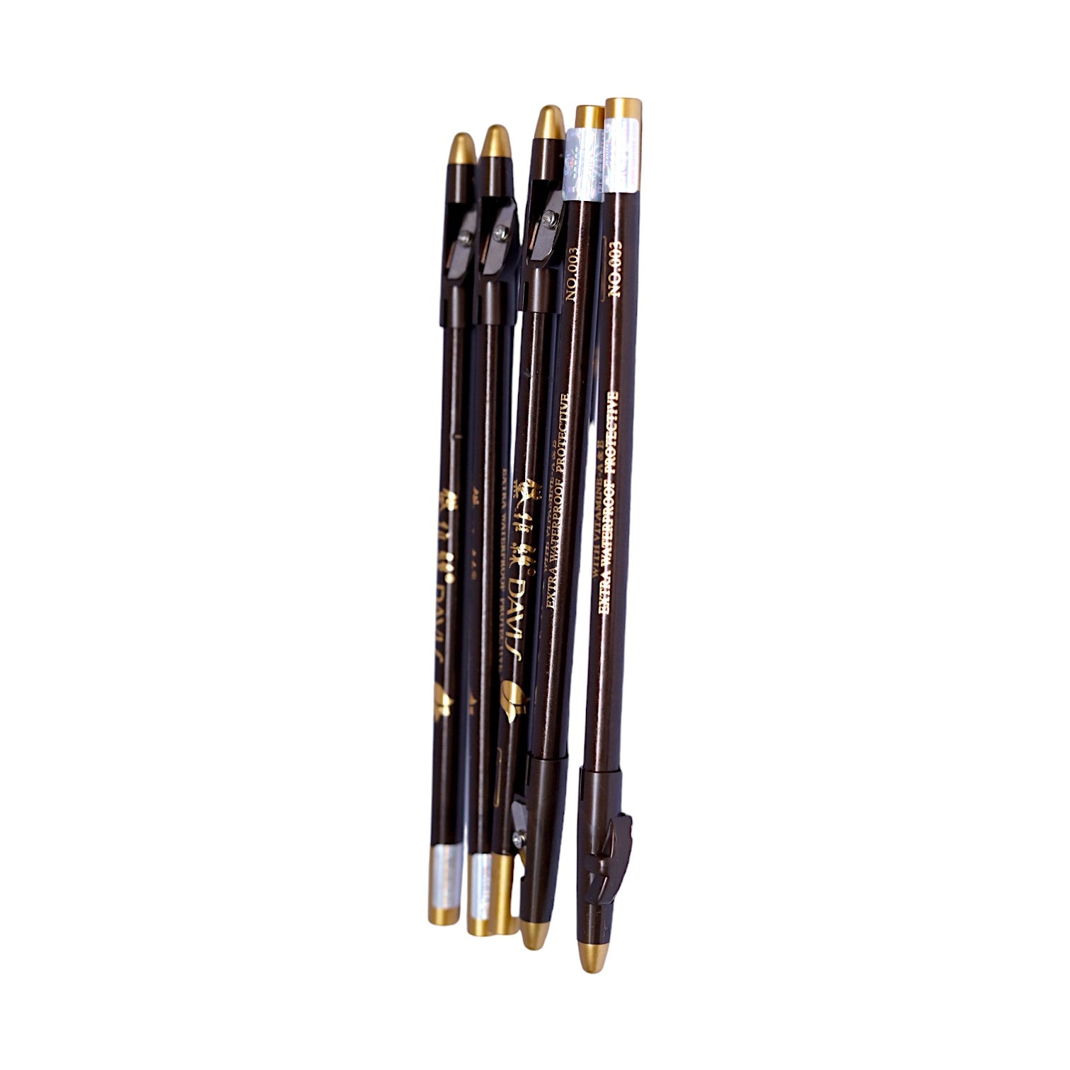 Davis Waterproof Eye Liner & Lip Liner Pencil | Long-Lasting & Precise Makeup No.003