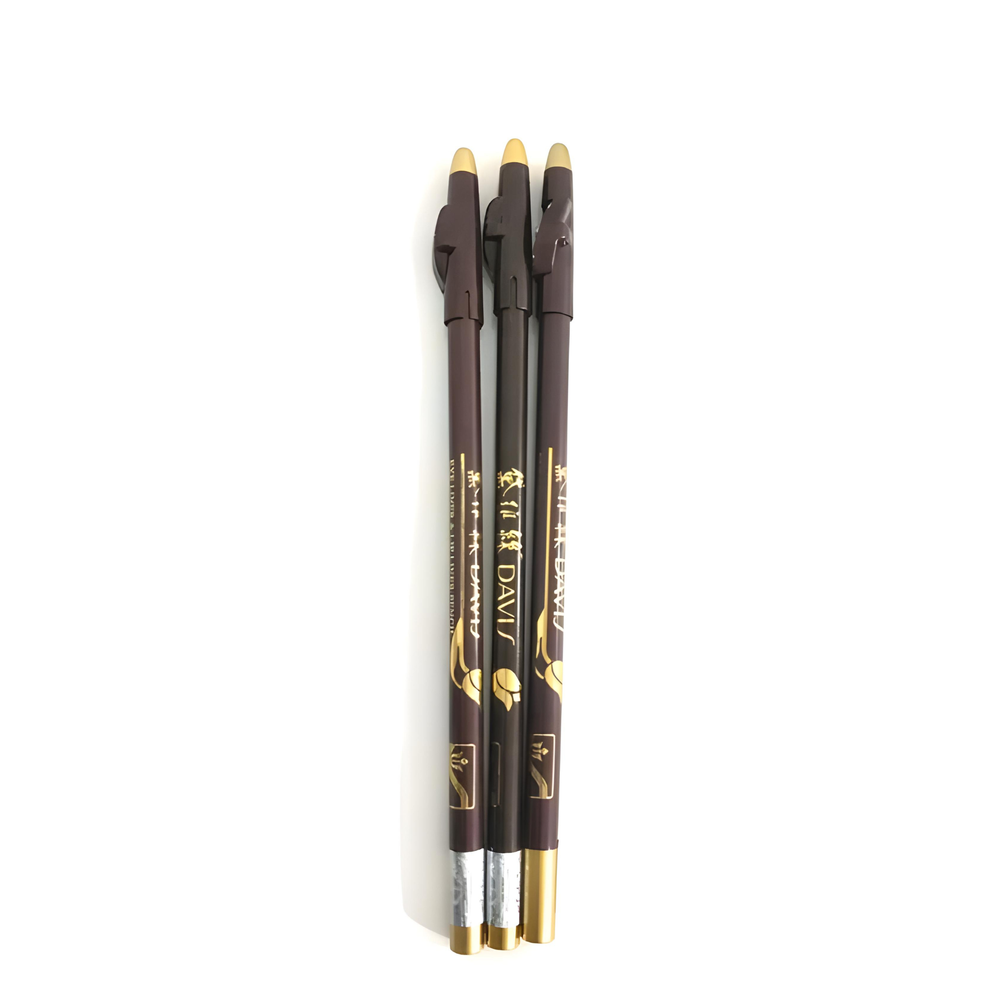 Davis Waterproof Eye Liner & Lip Liner Pencil | Long-Lasting & Precise Makeup No.018