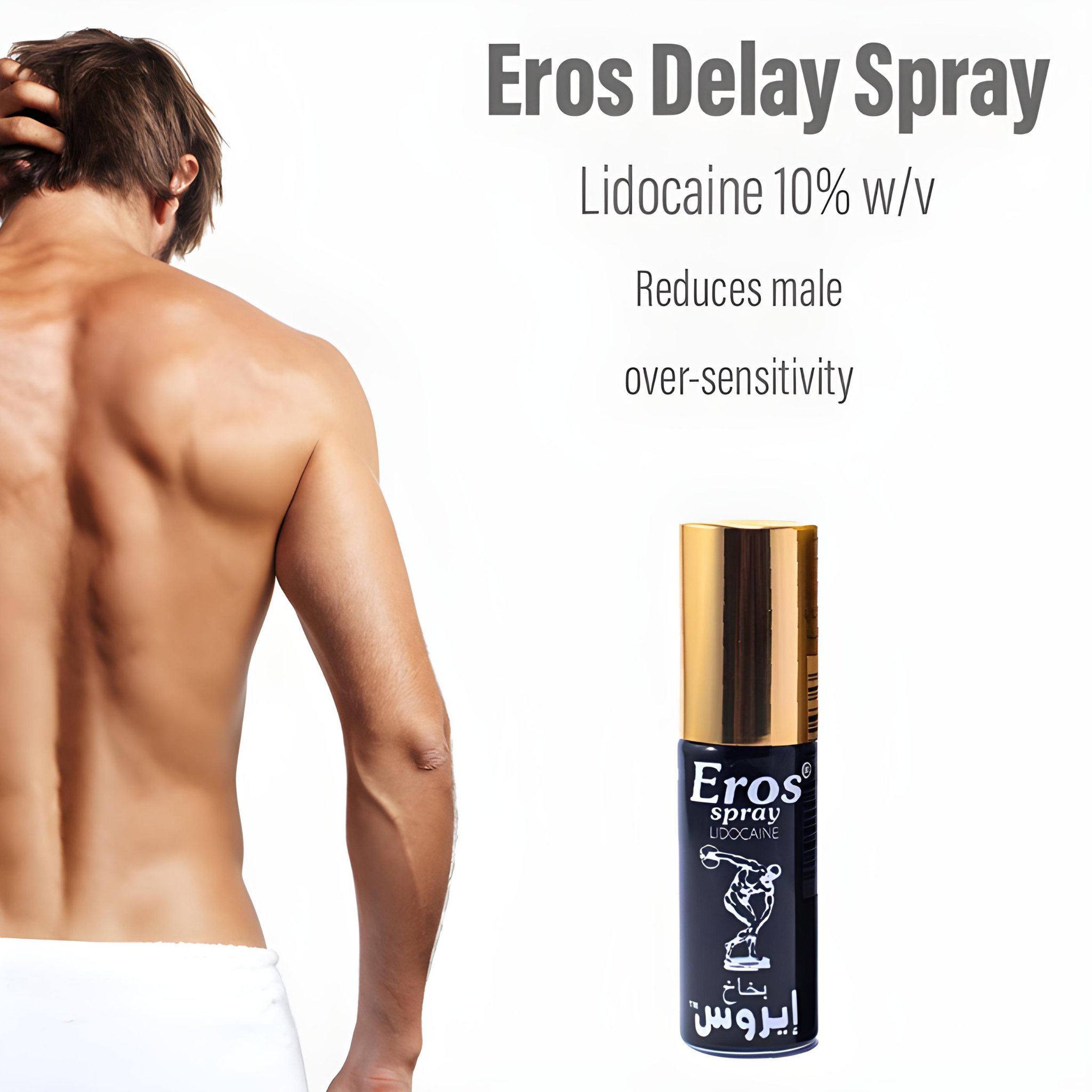 Eros Delay Spray 14 ml - For Men | Prolong Pleasure and Delay Climax