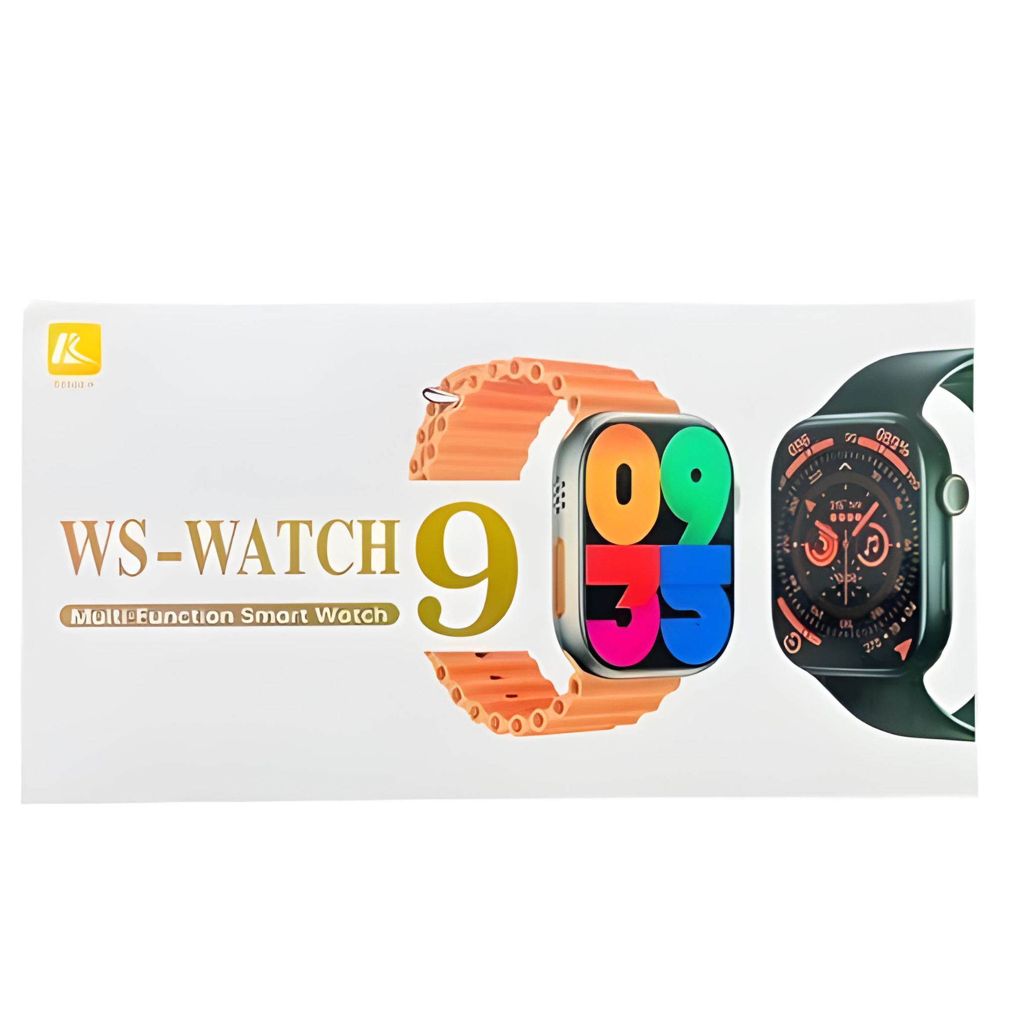 Ferefit WS-Watch 9 Multi-Function Smartwatch Waterproof Fitness Tracker with Bluetooth Calling, GPS, and Notification Support for Android and iOS