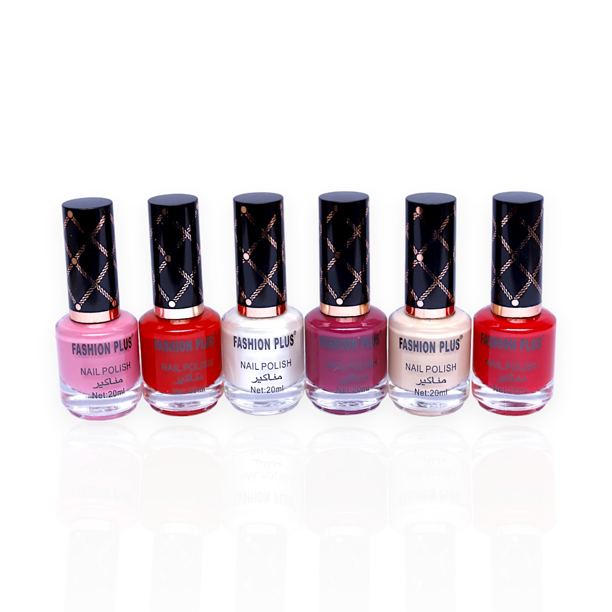 Fashion Plus Multi Color Nail Polish Set - 20 ML Nail Polish with Modern Colors | Long-Lasting Nail Polish