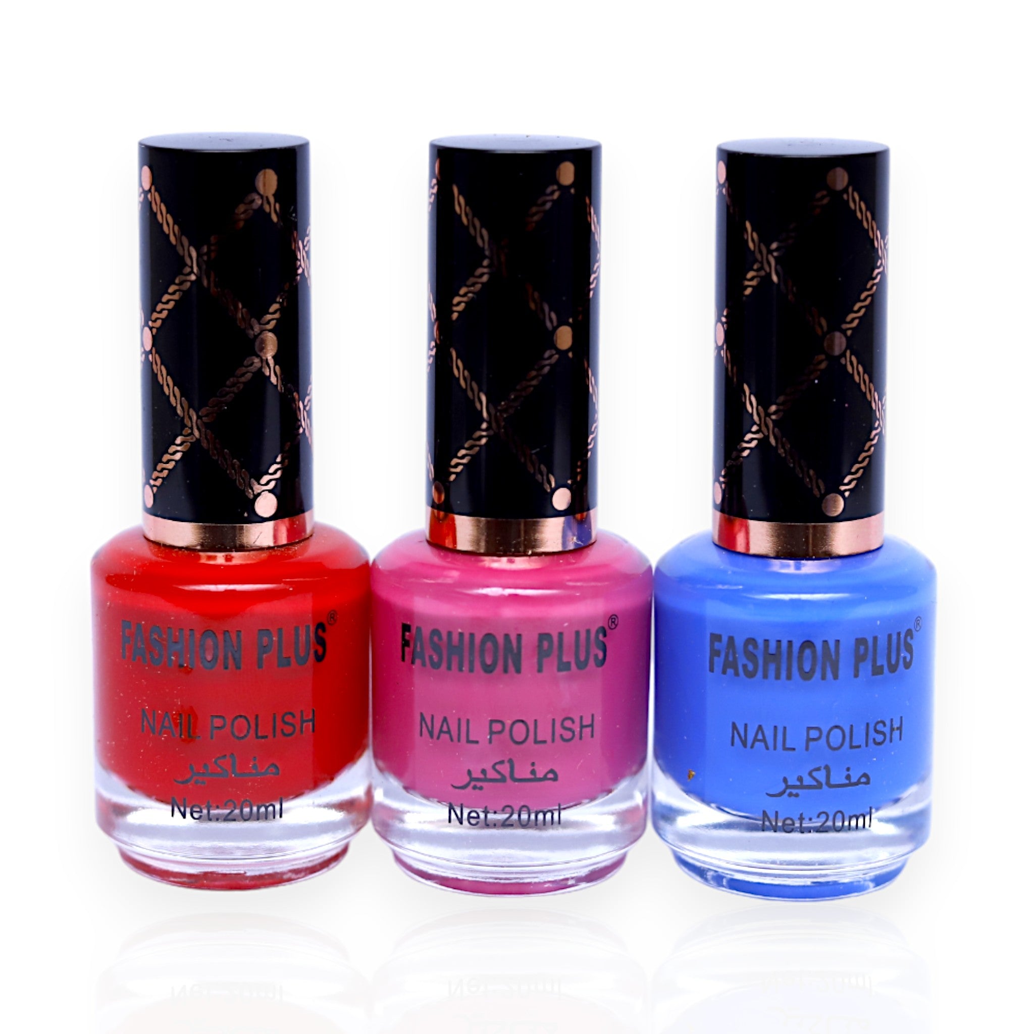 Fashion Plus Multi Color Nail Polish Set - 20 ML Nail Polish with Modern Colors | Long-Lasting Nail Polish