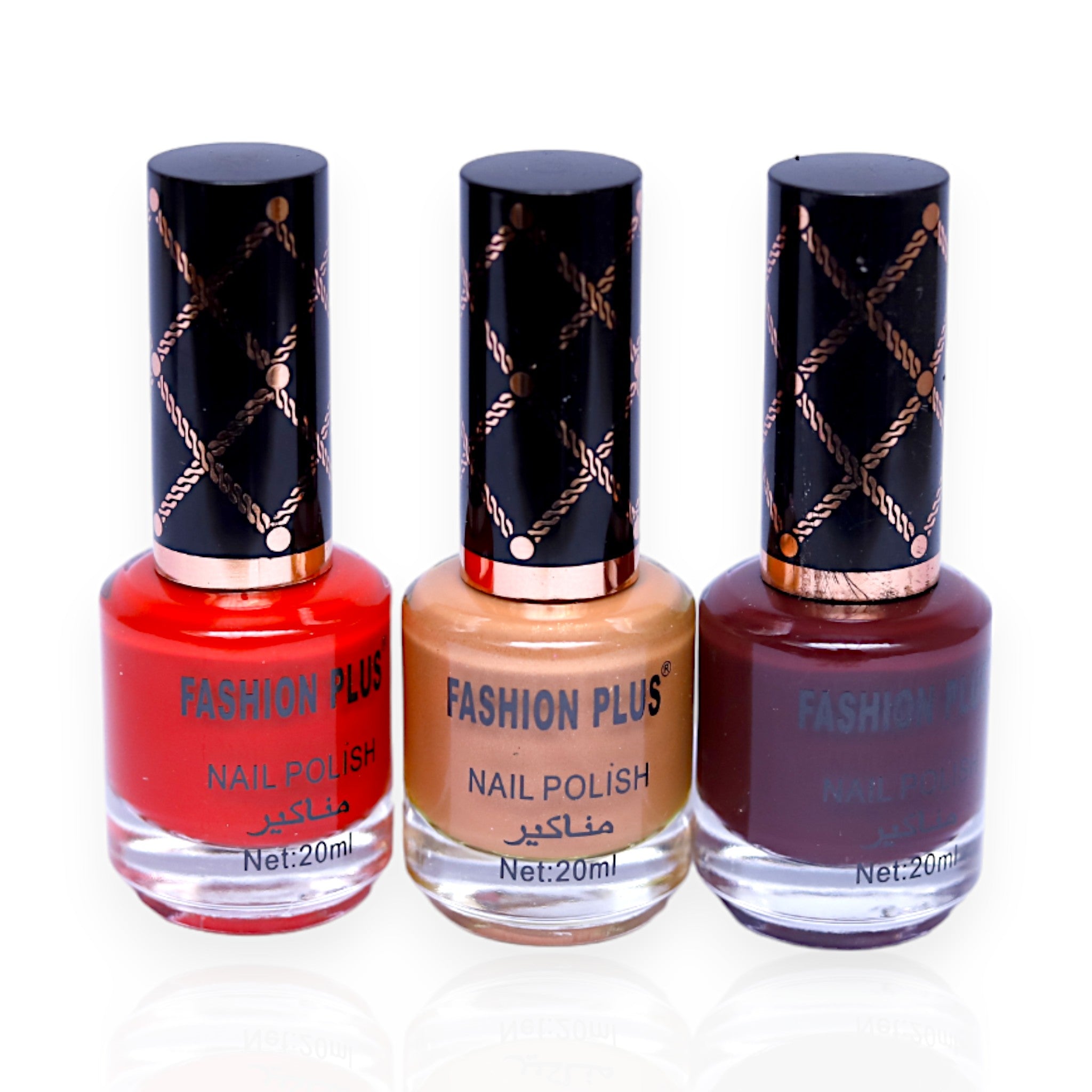 Fashion Plus Multi Color Nail Polish Set - 20 ML Nail Polish with Modern Colors | Long-Lasting Nail Polish