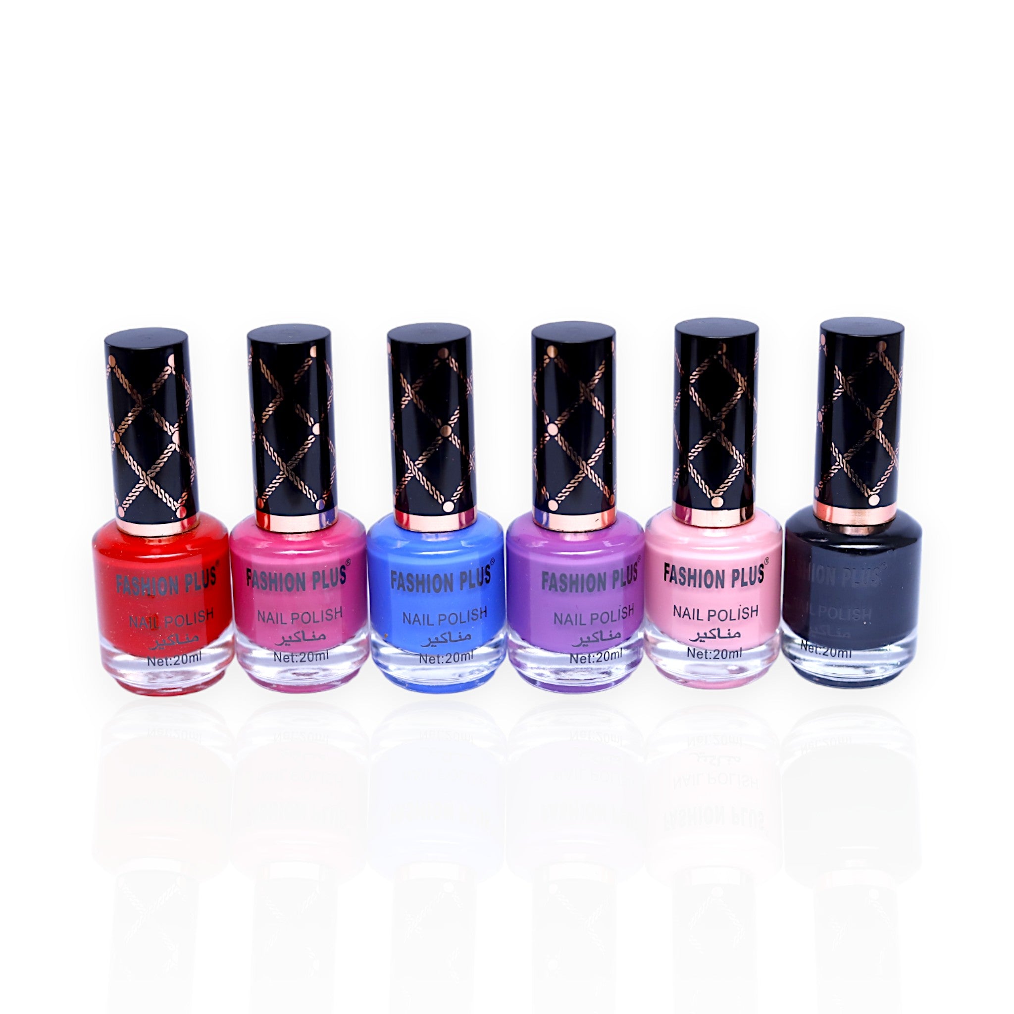 Fashion Plus Multi Color Nail Polish Set - 20 ML Nail Polish with Modern Colors | Long-Lasting Nail Polish