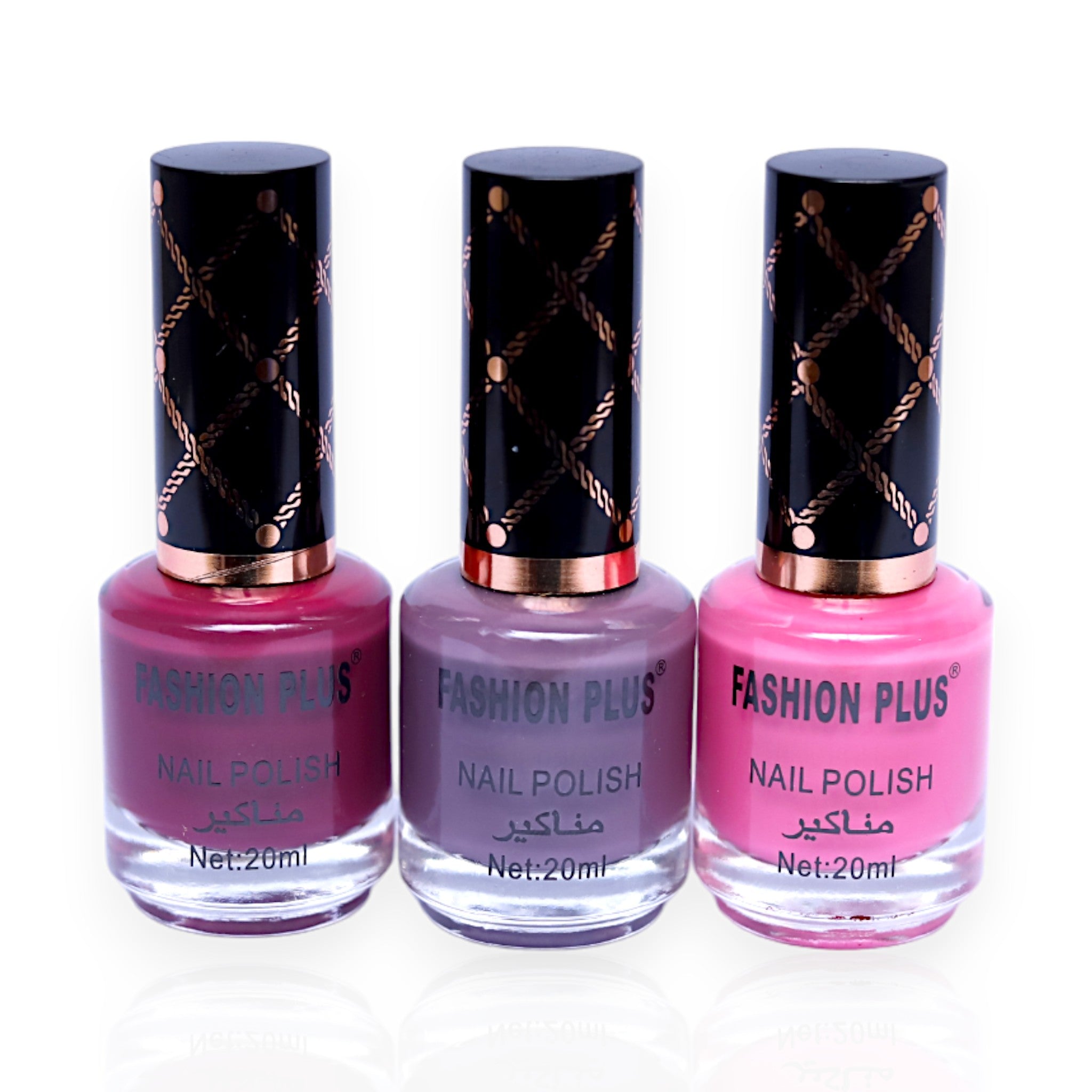 Fashion Plus Multi Color Nail Polish Set - 20 ML Nail Polish with Modern Colors | Long-Lasting Nail Polish