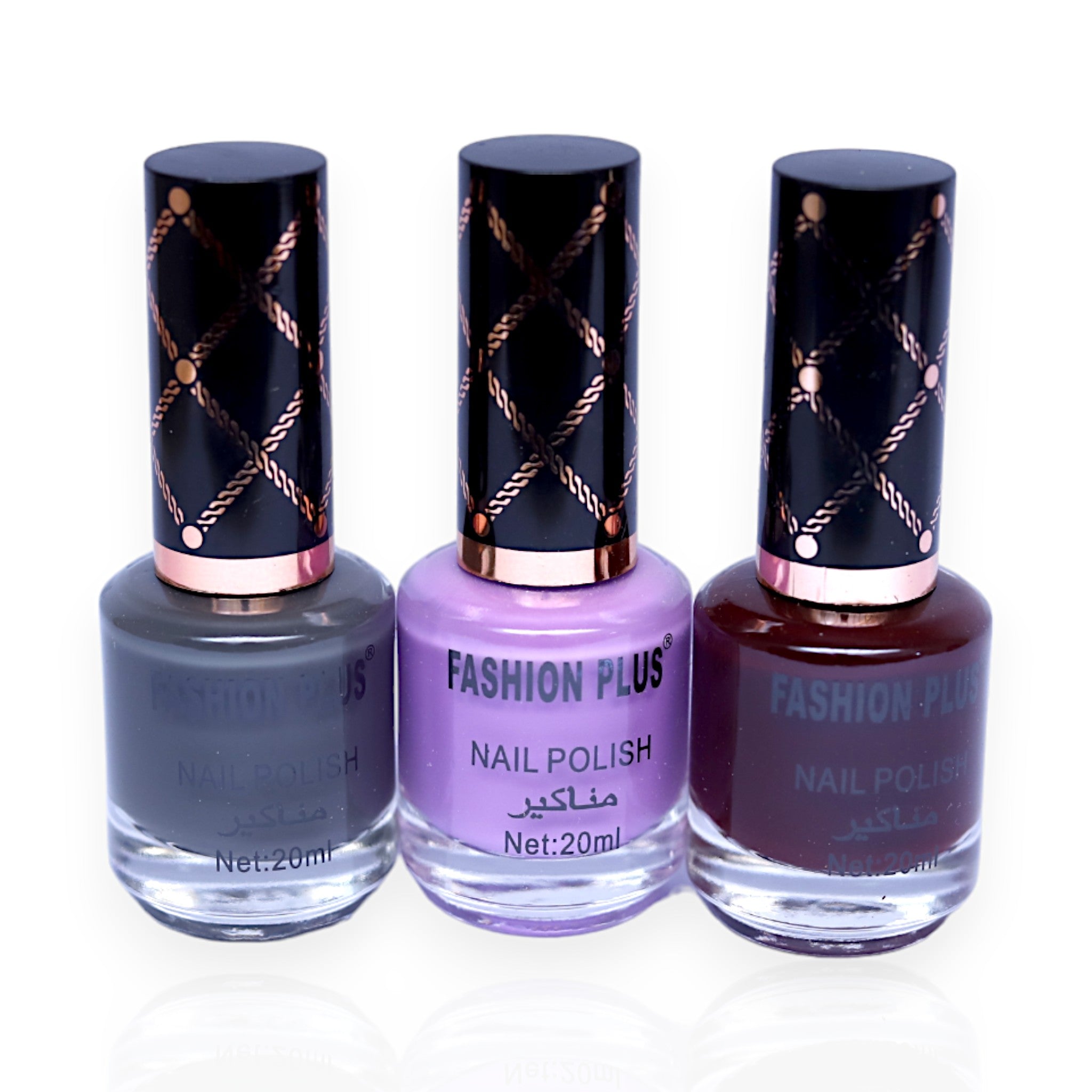 Fashion Plus Multi Color Nail Polish Set - 20 ML Nail Polish with Modern Colors | Long-Lasting Nail Polish