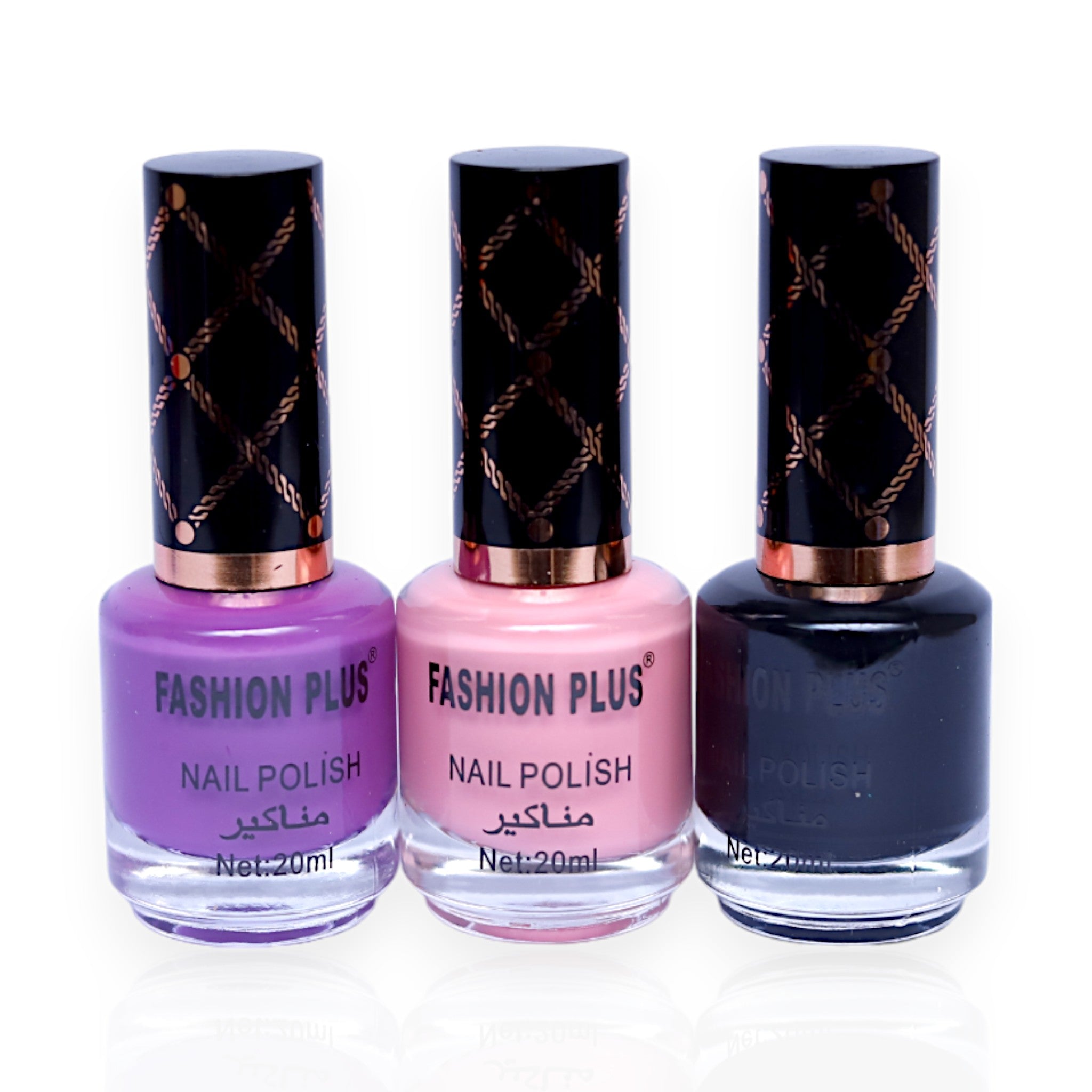 Fashion Plus Multi Color Nail Polish Set - 20 ML Nail Polish with Modern Colors | Long-Lasting Nail Polish