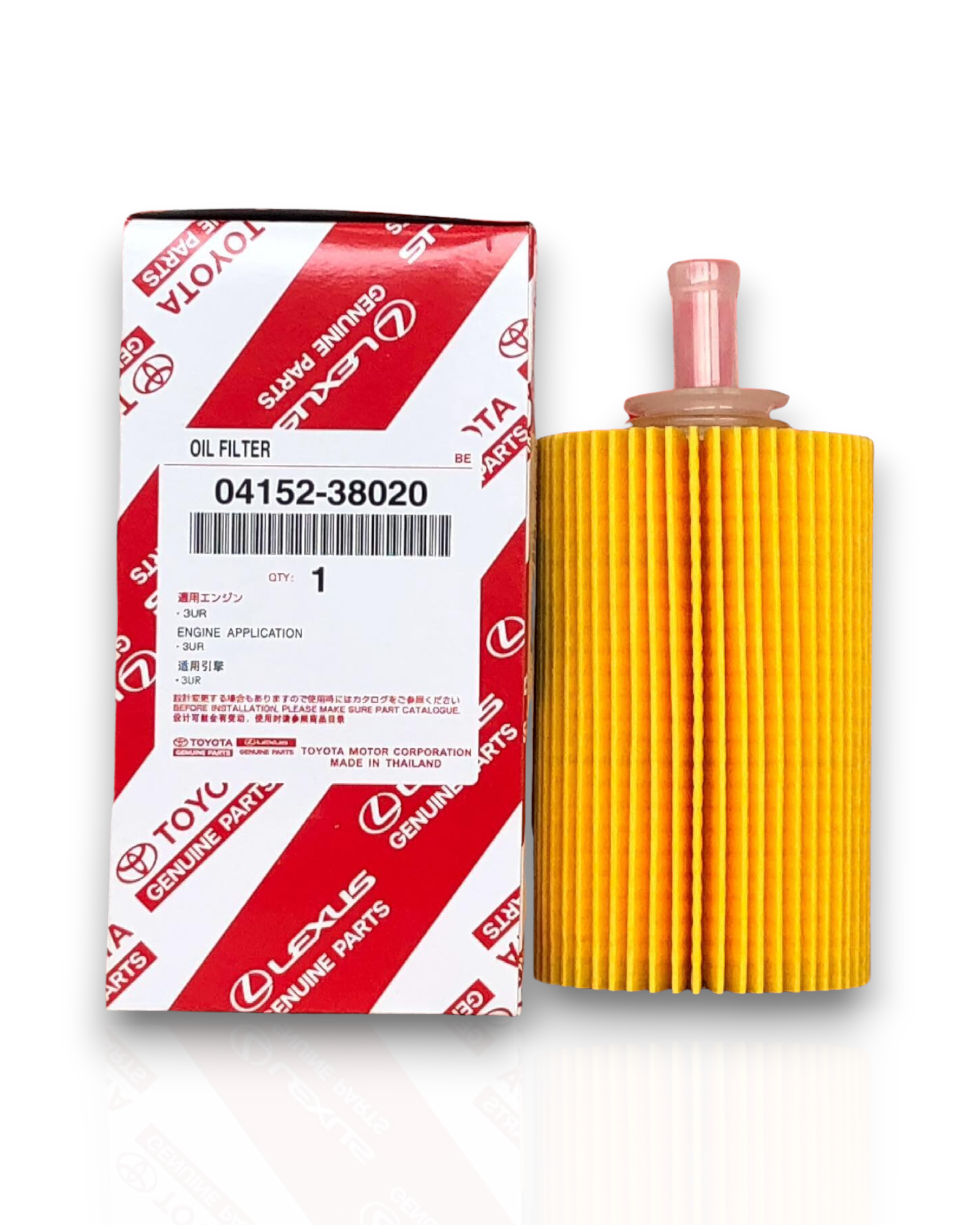 Genuine Toyota Engine Element Kit Oil Filter 04152-38020| Efficient Engine Protection