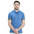 Giordano Polo T-Shirts for Men - Flat Knit Tipping Collar Neck, Half Sleeves, 100% Soft Cotton Fabric Regular fit  Comfortable, Lightweight Blue Polo T-Shirt