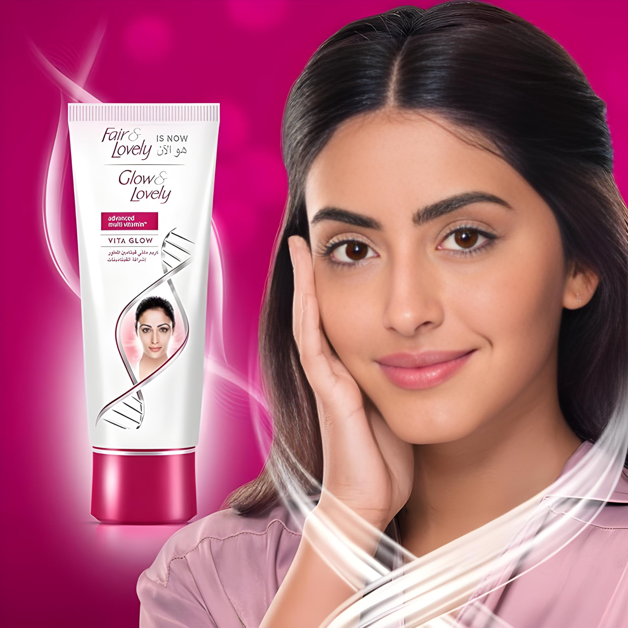 Glow & Lovely Face Cream With Vita Glow - Advanced Multi Vitamin For Glowing Skin - 80g - White