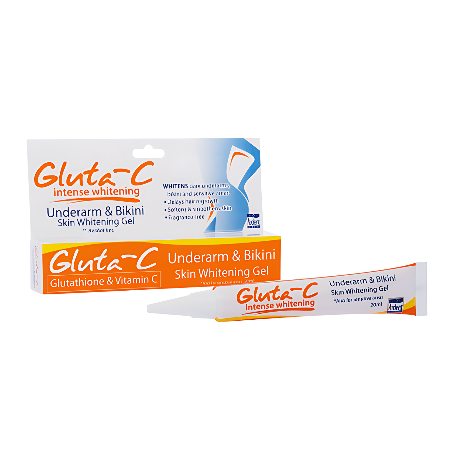 Gluta C Intense Whitening Underarm & Bikini Skin Whitening Gel - 20ml