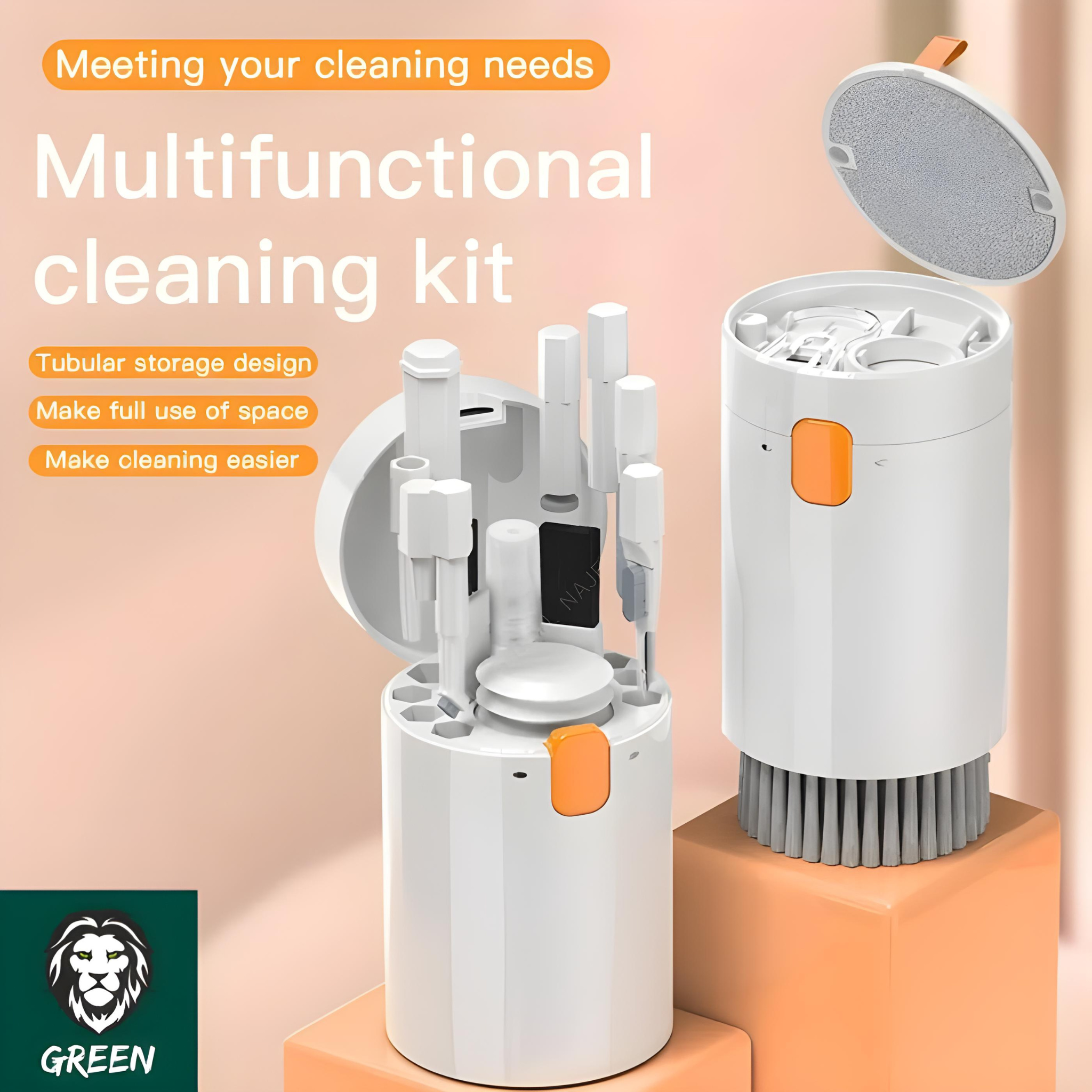 Green Lion 20-in-1 Multifunctional Cleaning Kit - Ultimate Device Cleaning Solution