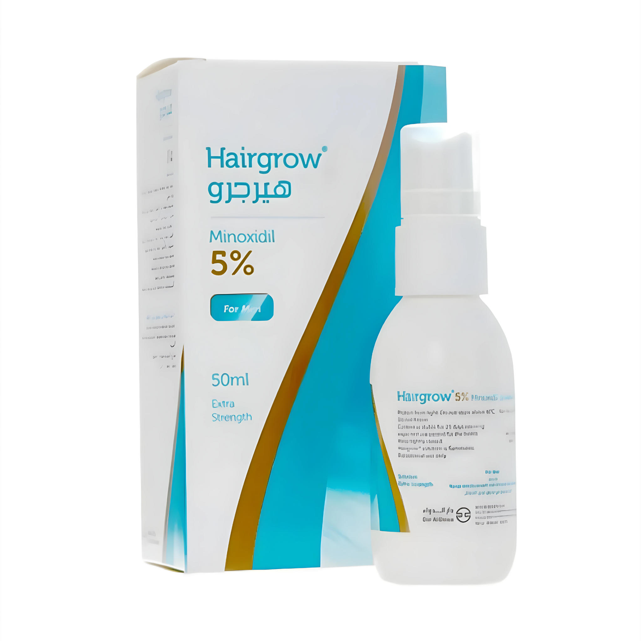 Hairgrow Hair Thickening Spray - Minoxidil 5% - 50 ml Extra Strength for Men