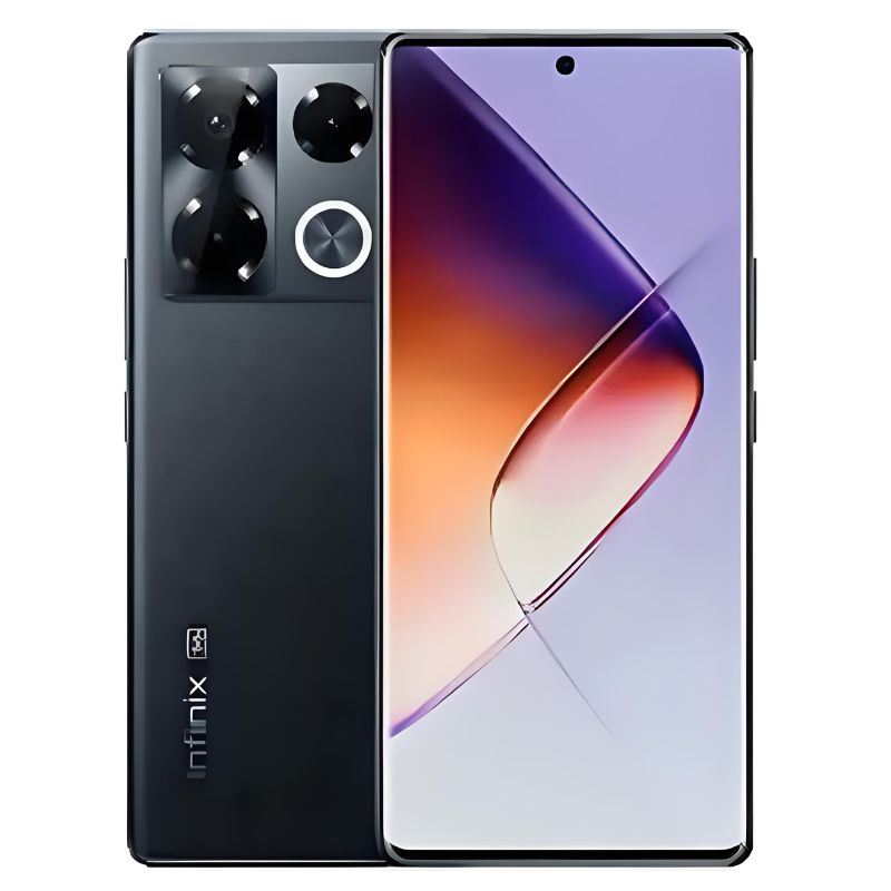 Infinix Note 40 Pro Black 12GB RAM 256GB Dual SIM with Official Warranty