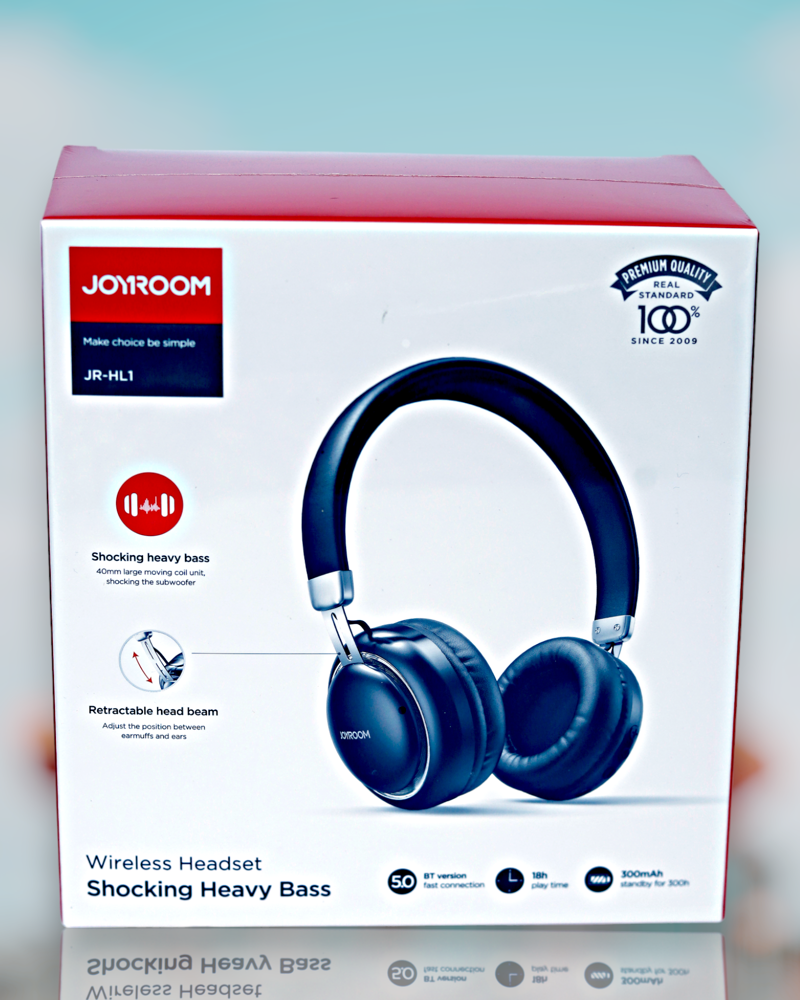 Immerse in Sound: JOYROOM JR-HL1 Over-Ear Wireless Headphones with Bluetooth