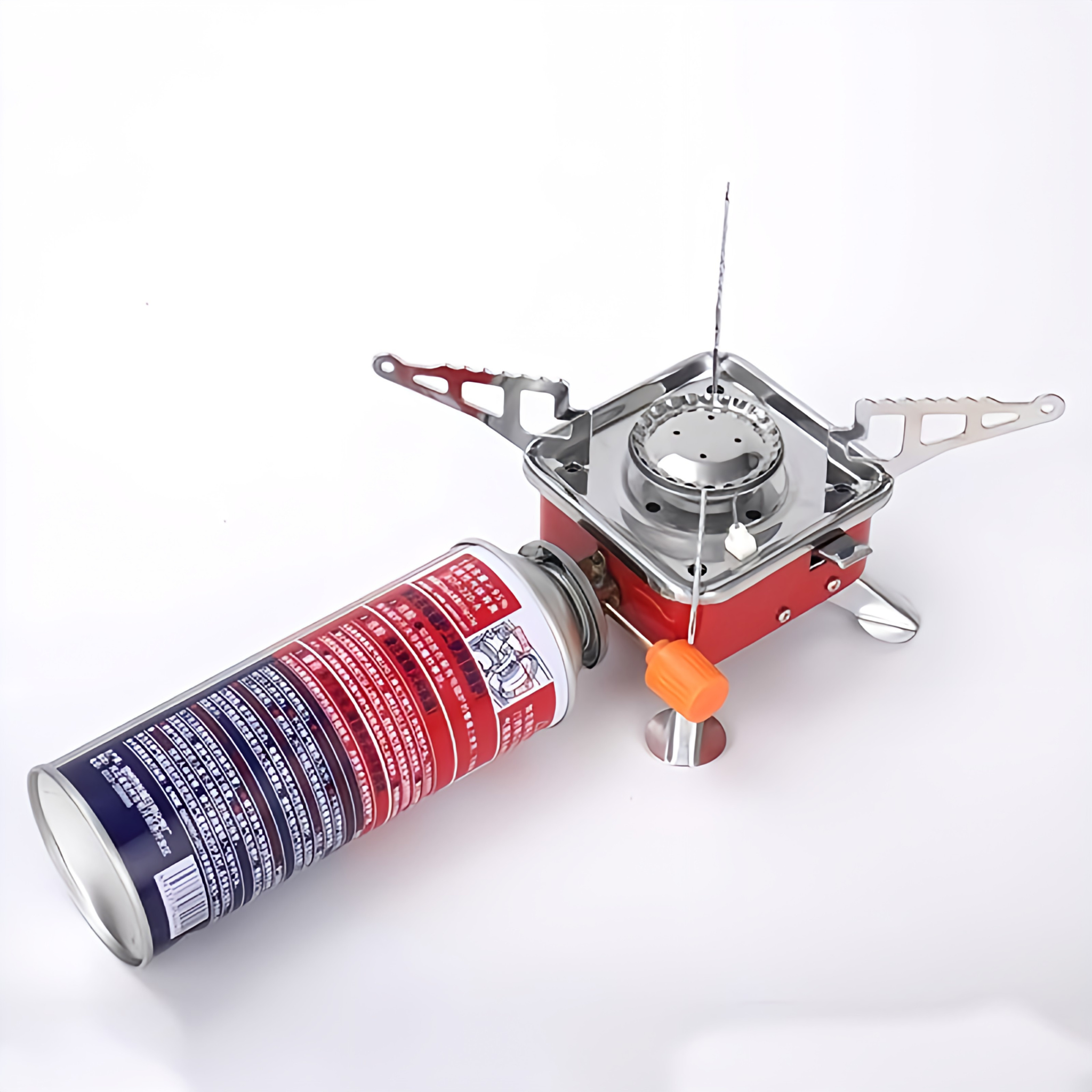 K-202 Mini Portable Square Stove with Gas Cylinder | Portable Camping Stove | Patarri.com