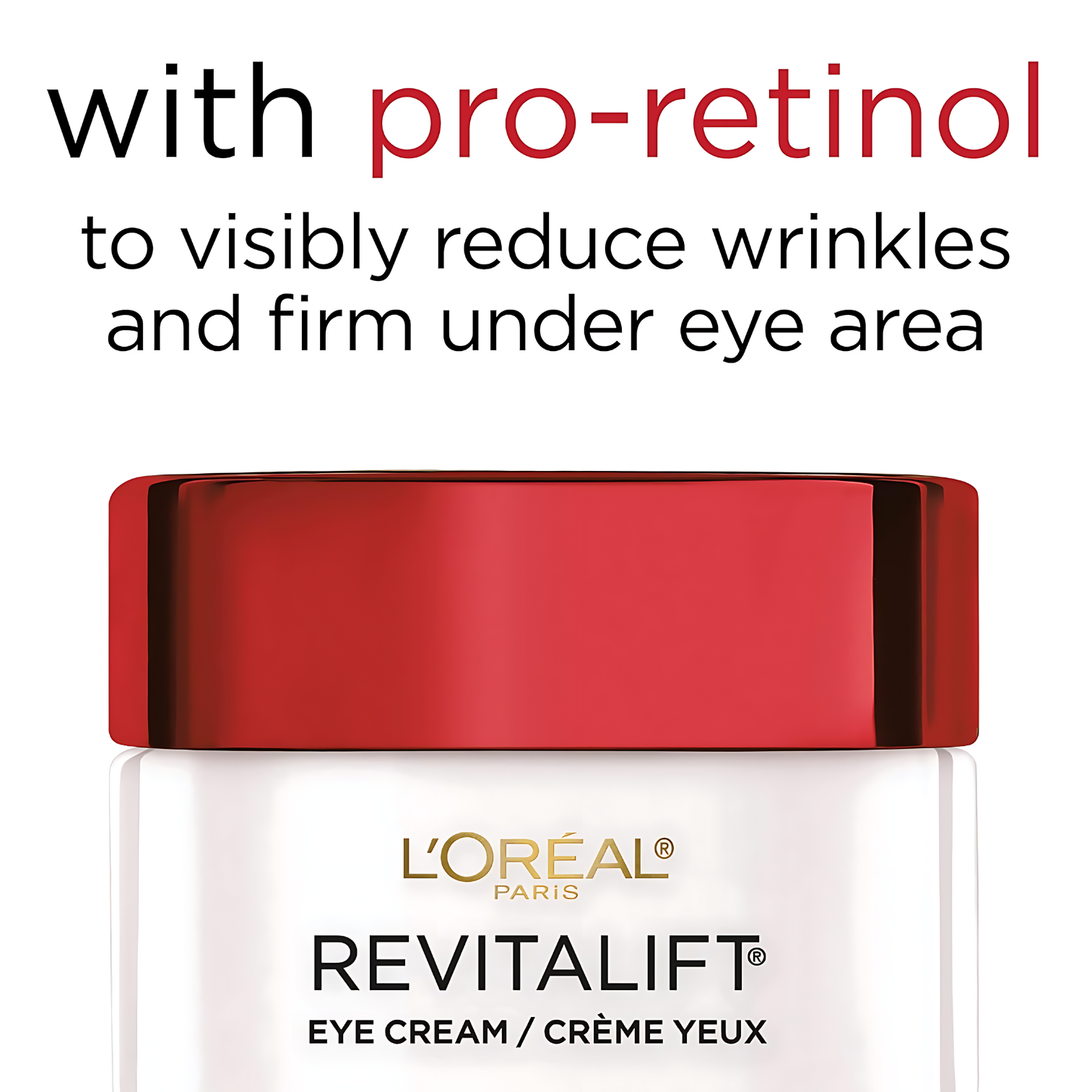 L'Oreal Revitalift Anti-Wrinkle and Firming Eye Cream Reduce Dark Circles