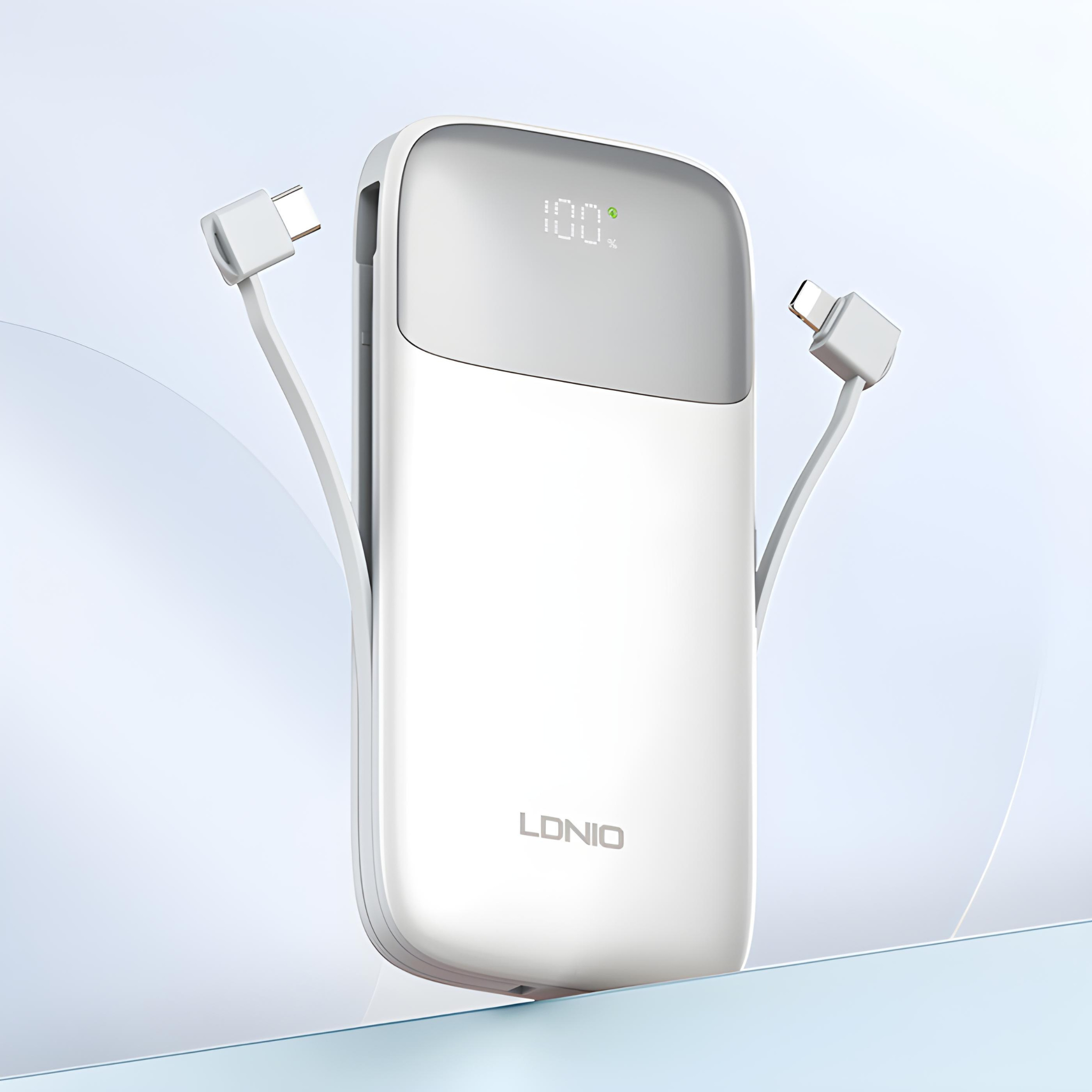 Ldnio 10000mAh 22.5W Fast Charging Power Bank PQ19 - Portable Charger for Smartphones, Tablets, and Laptops