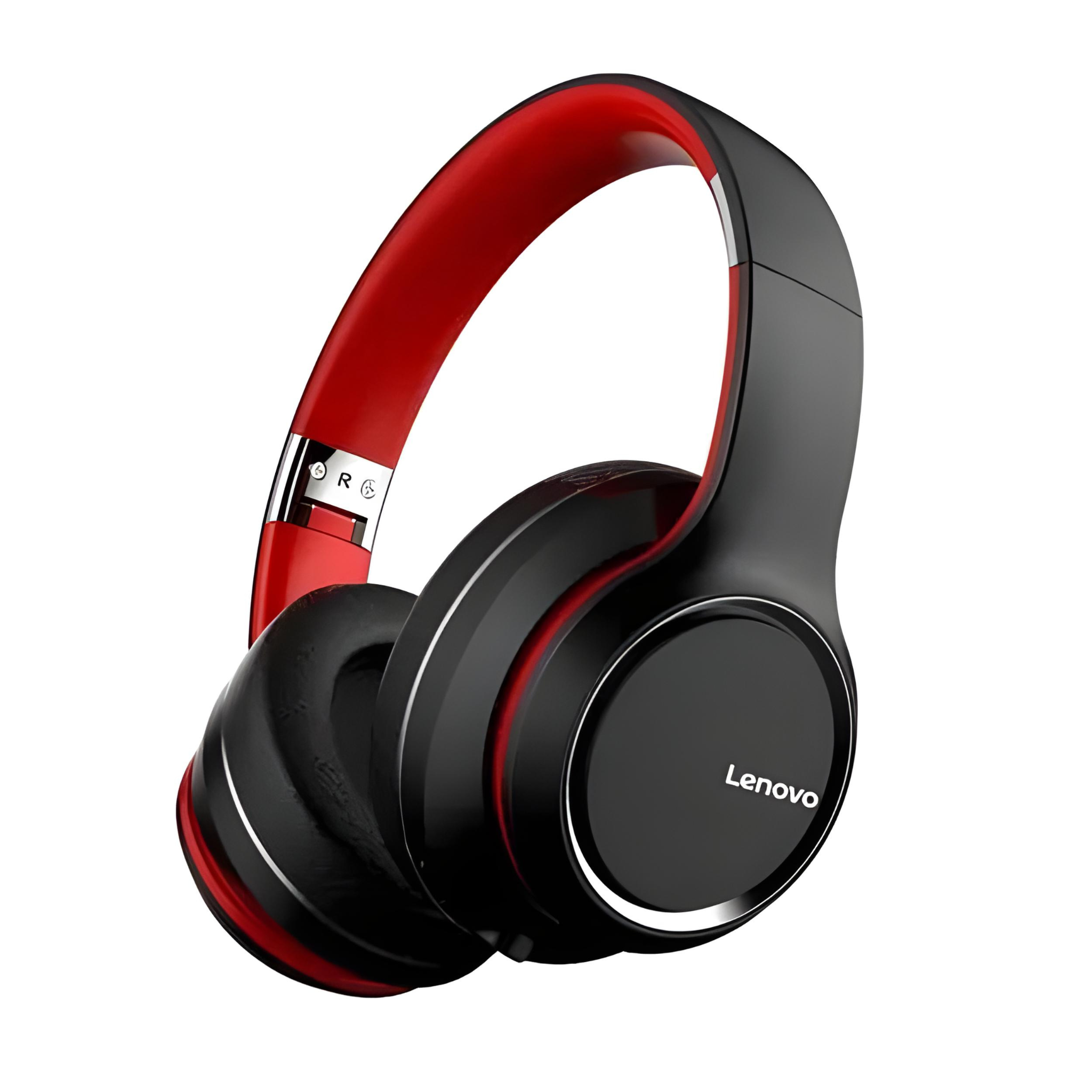 Lenovo HD200 Bluetooth Earphone - Over-Ear Foldable Wireless Headphones with 20H Playtime