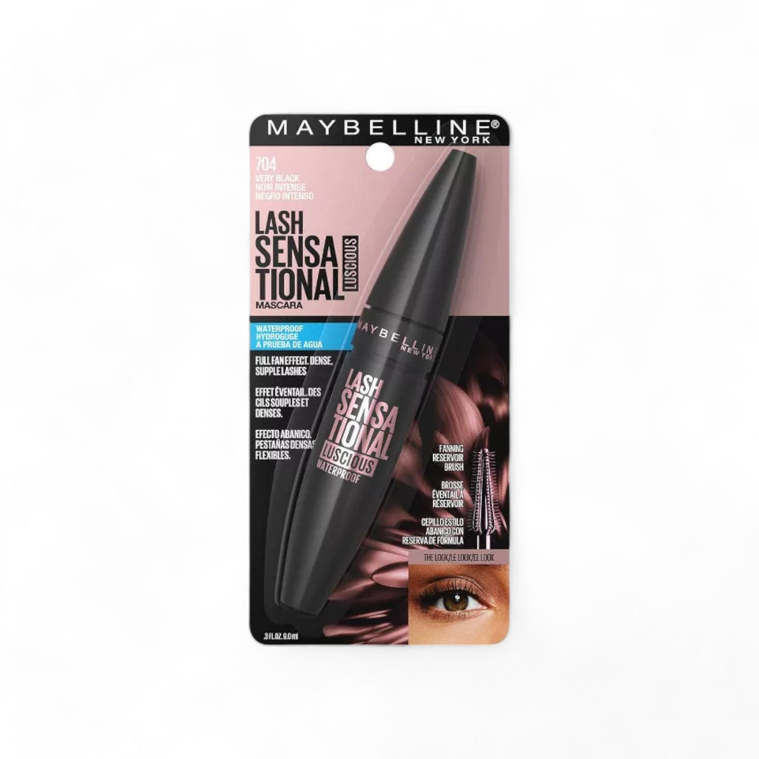 Maybelline Lash Sensational Luscious Mascara - 704 Waterproof Very Black