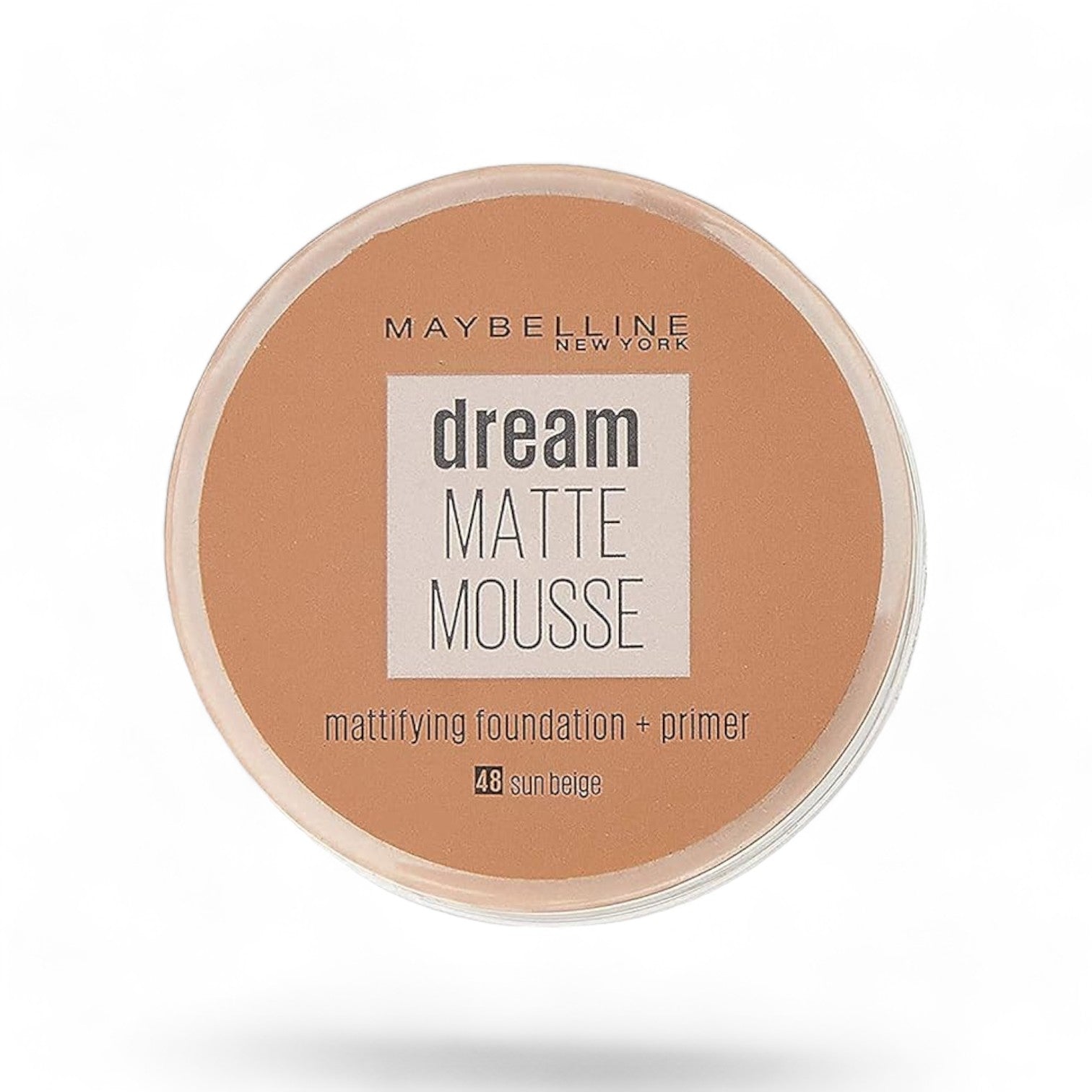 Maybelline New York Dream Matte Mousse Mattifying Foundation + 48 Sun Beige