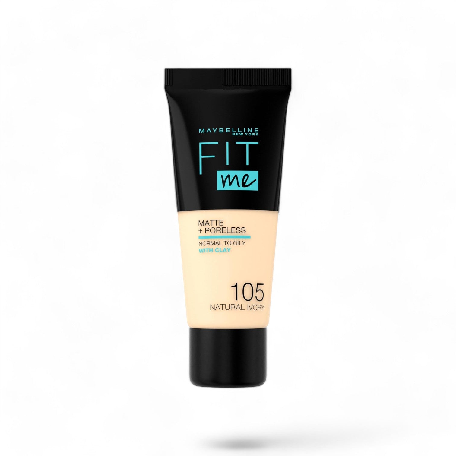 Maybelline New York Fit Me Matte & Poreless Foundation 105 Natural Ivory