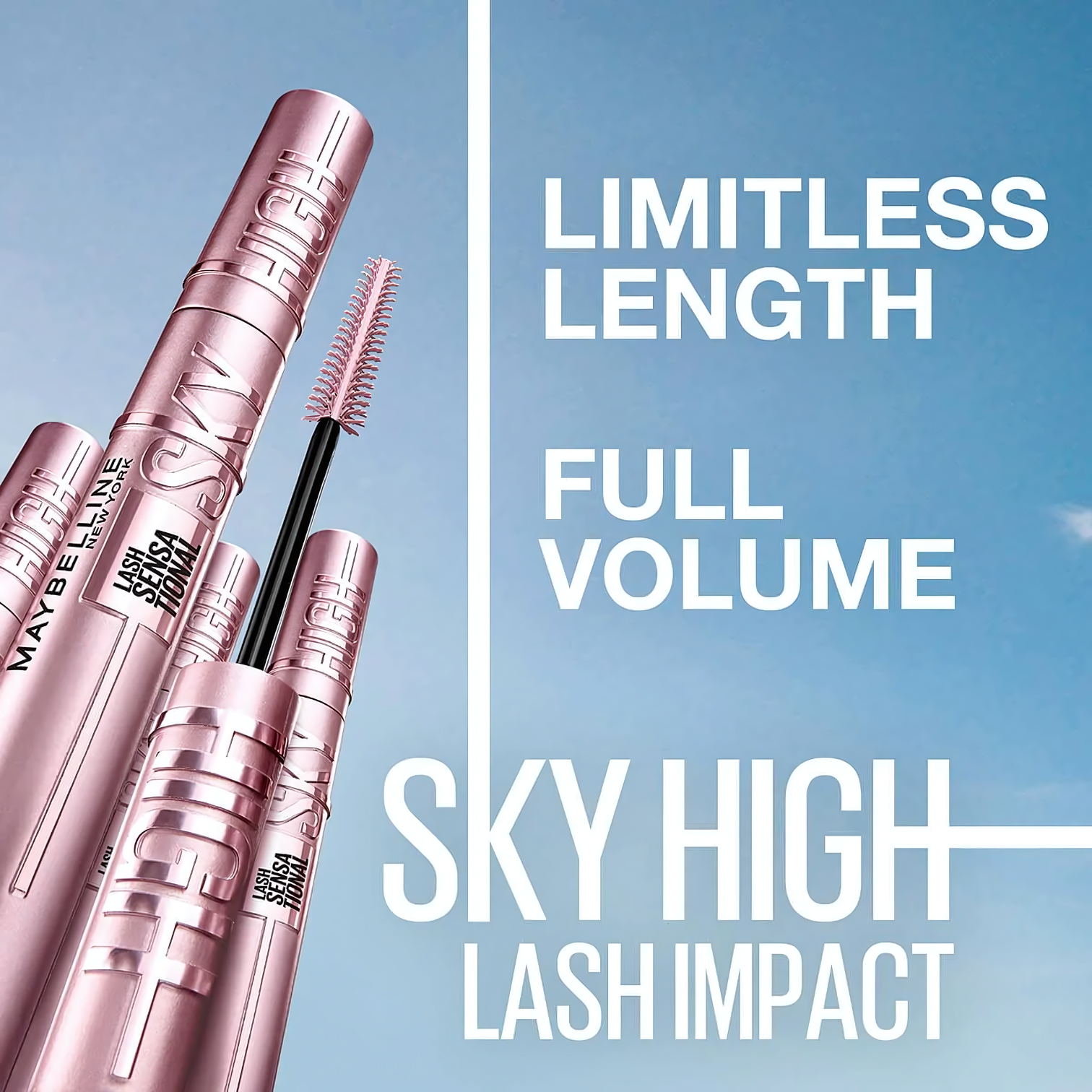 Maybelline New York Lash Sensational Sky High Matte Liquid Eyeliner - Mascara